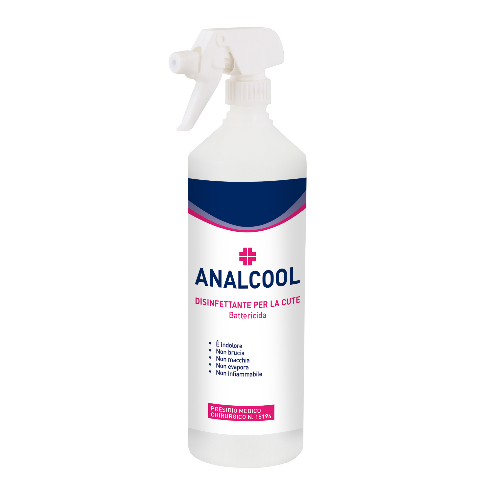 Disinfettante per la cute senza alcool Analcool 1 l