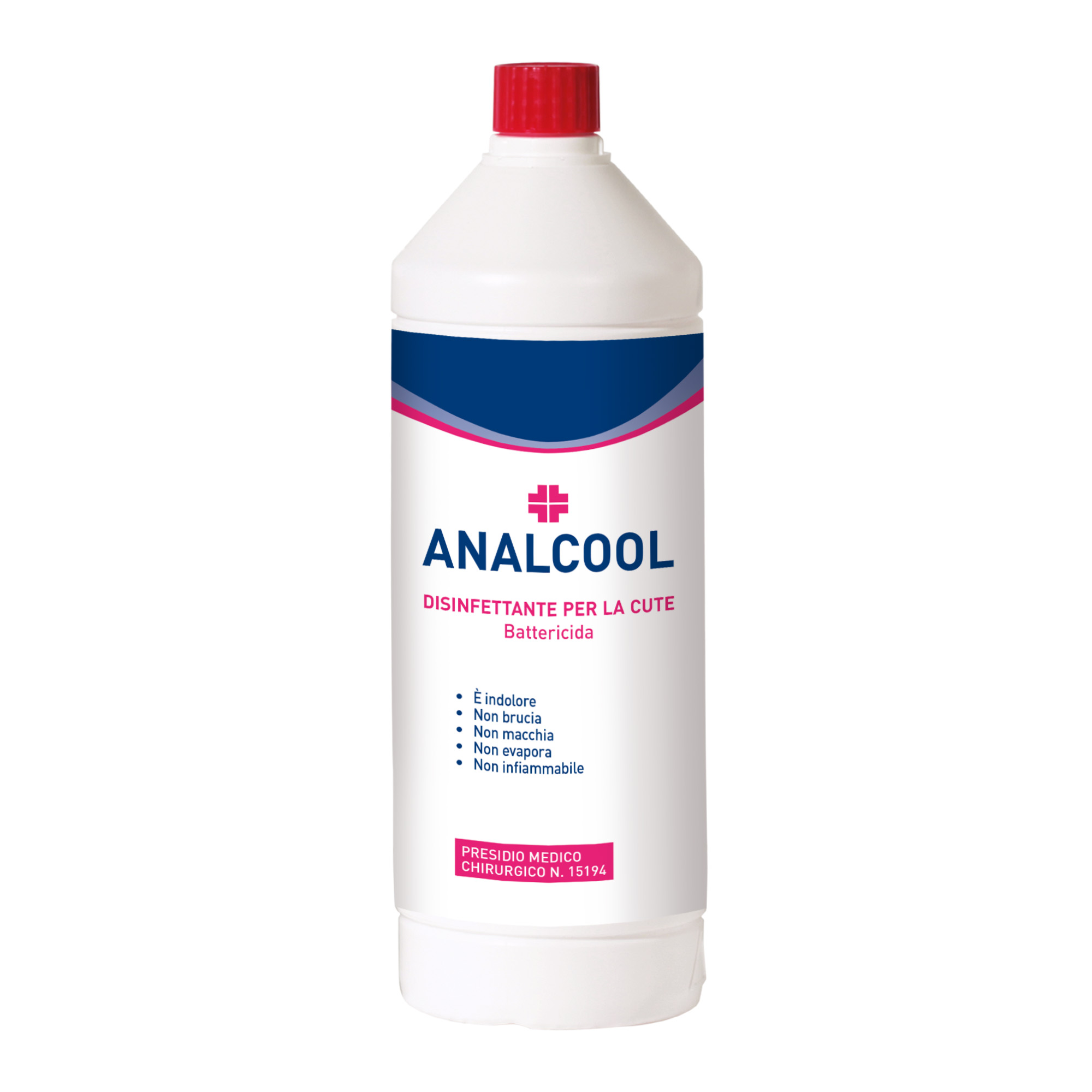 Désinfectant cutané sans alcool Analcool 1 l