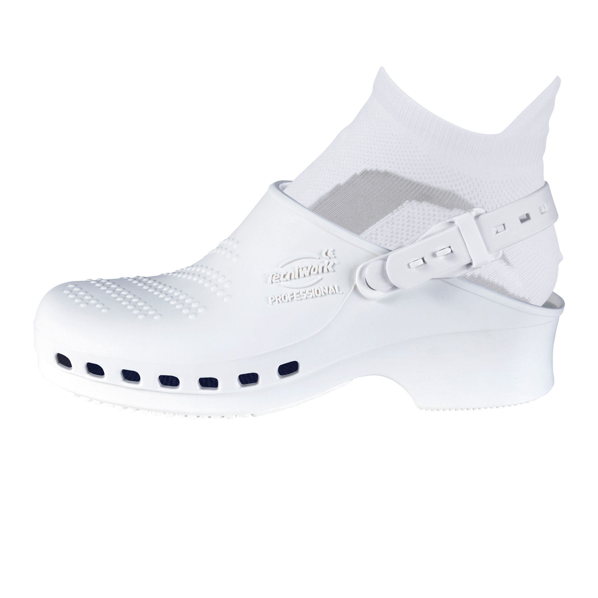 Professional sanitary clogs white