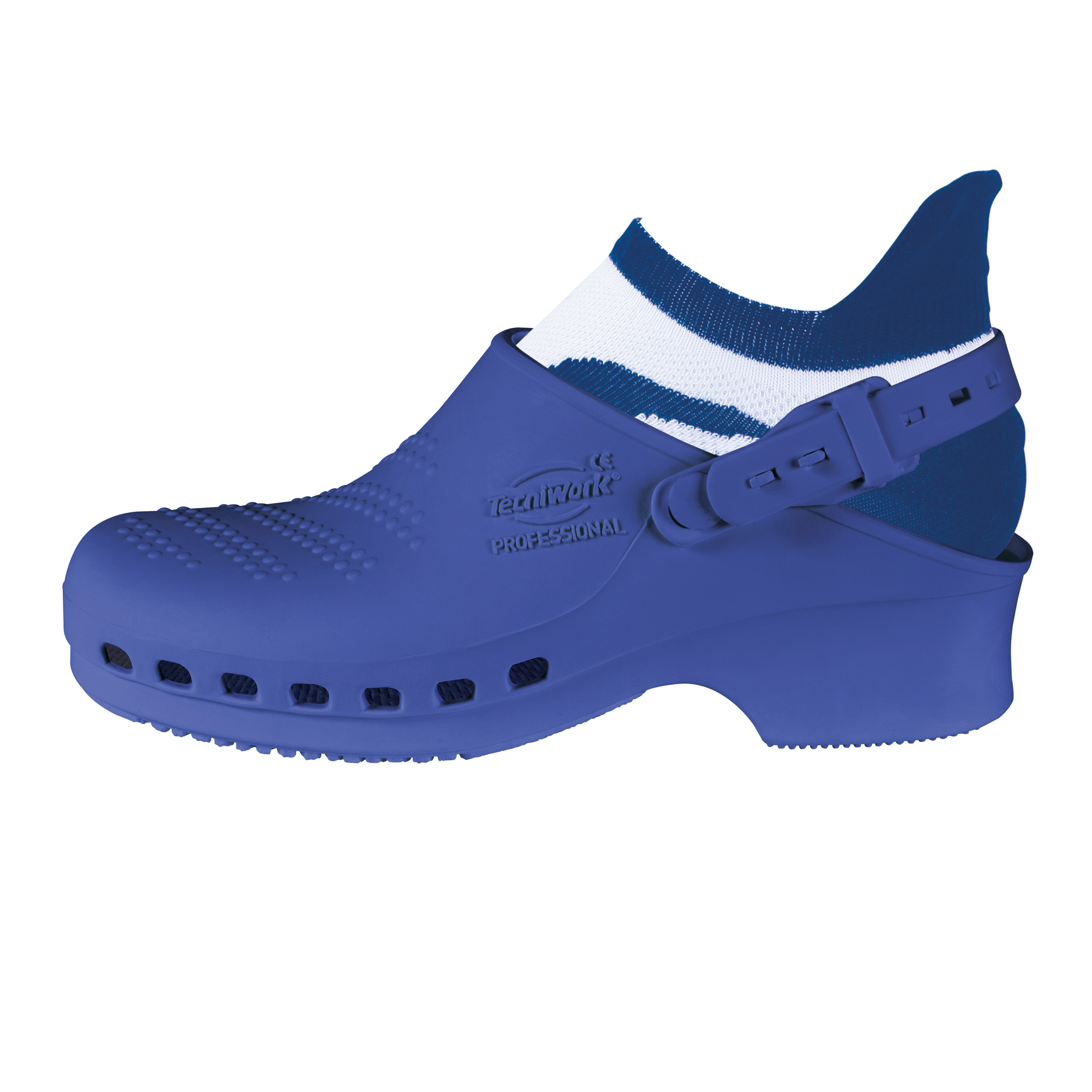 Professional sanitary clogs blue