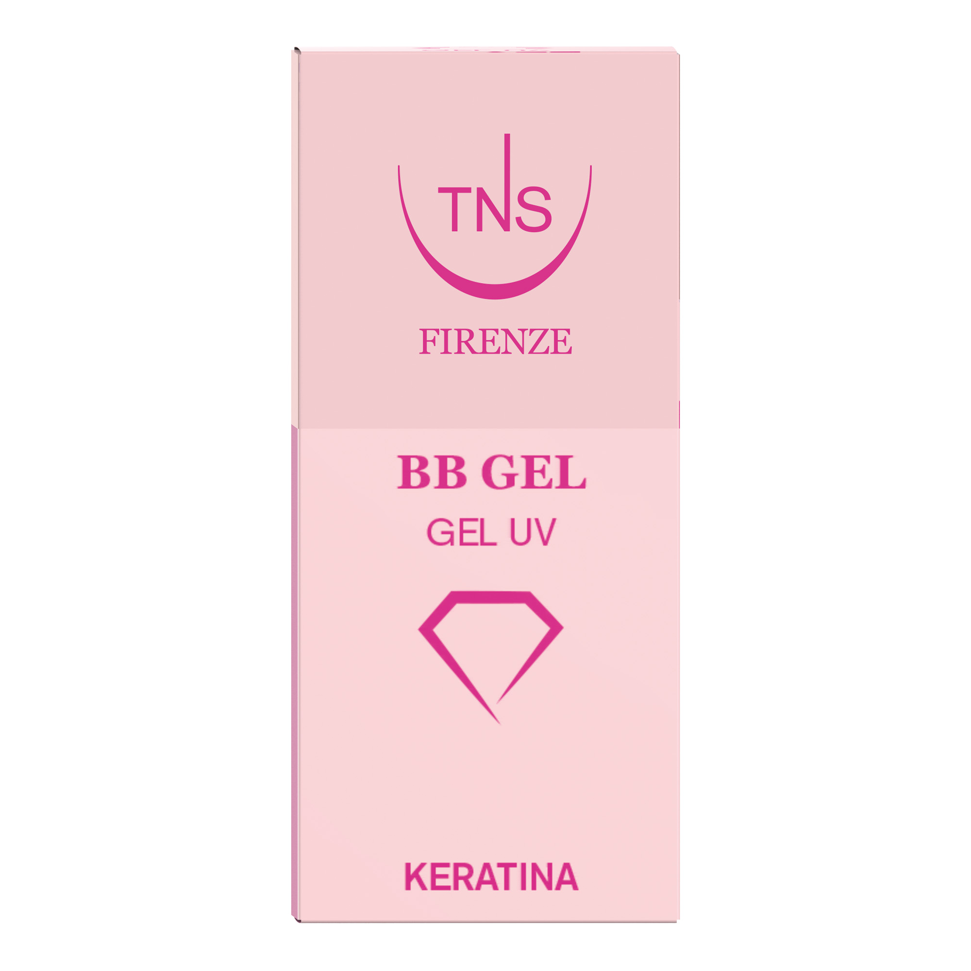 Gel per copertura unghie trasparente BB GEL Keratina TNS 10 ml