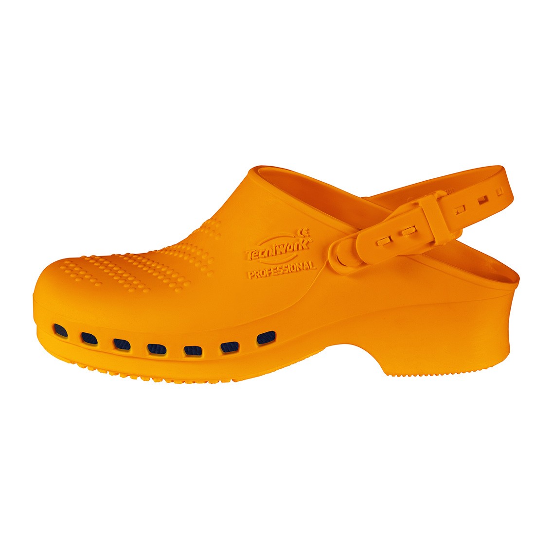 Professional sanitary clogs orange