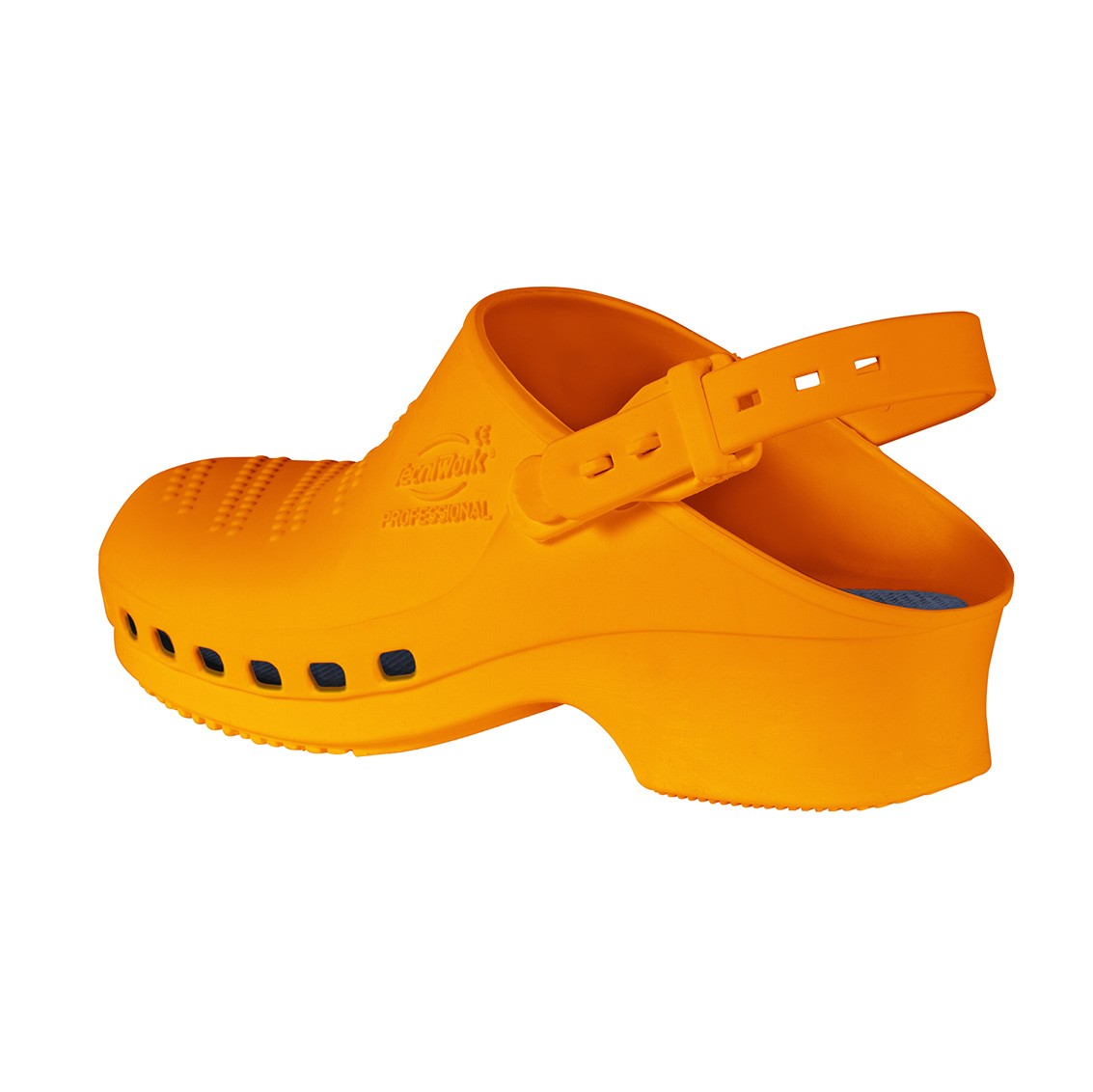 Professional sanitary clogs orange