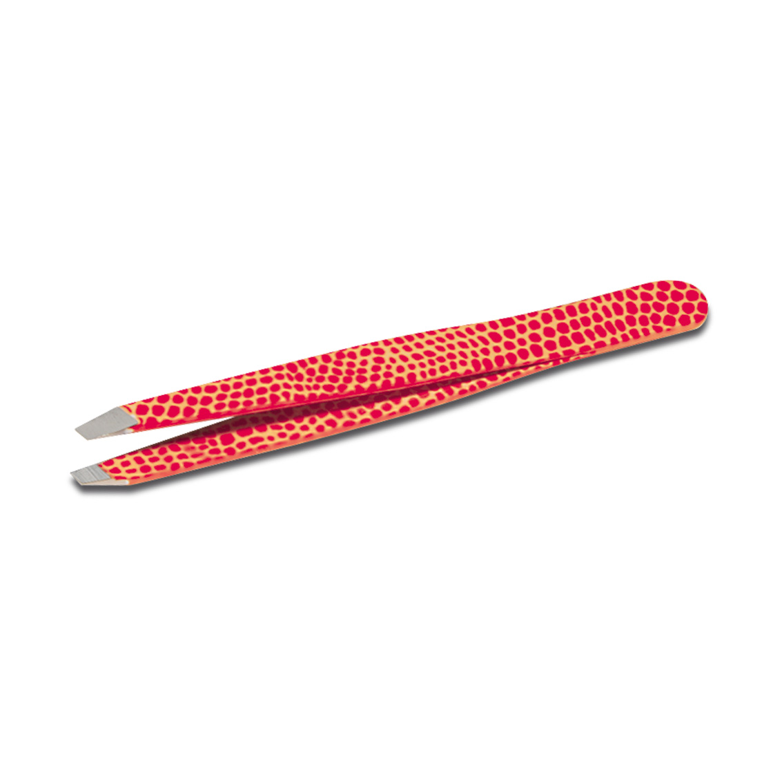 Skin Pince à épiler à sourcils professionnelle avec pointe oblique orange