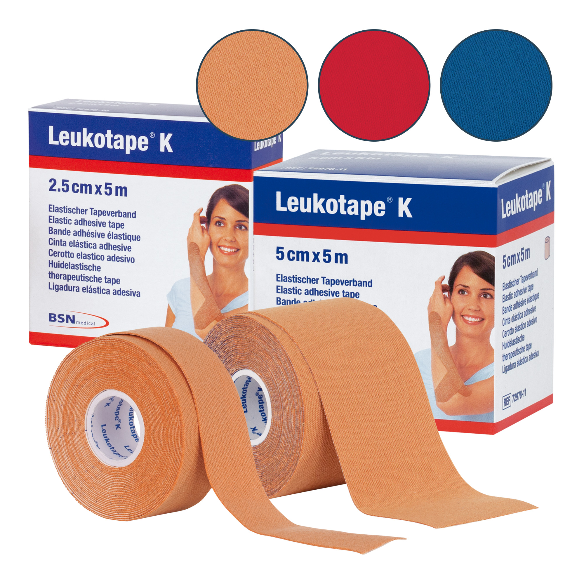 Cerotto elastico per taping Leukotape K