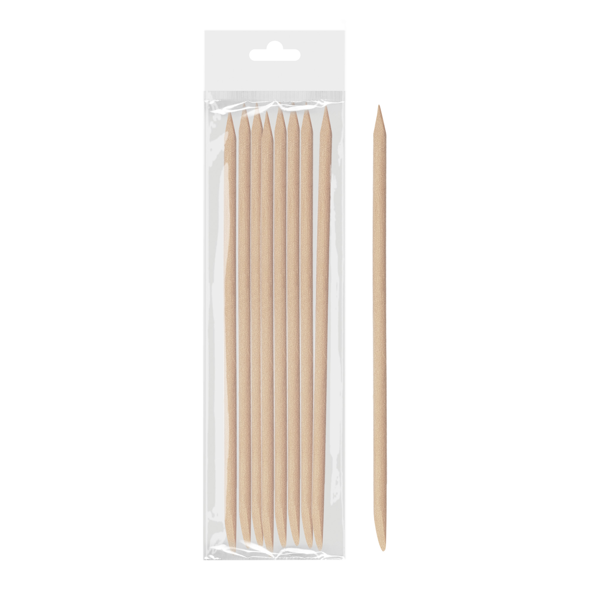 Wooden double-ended push sticks 8 pcs