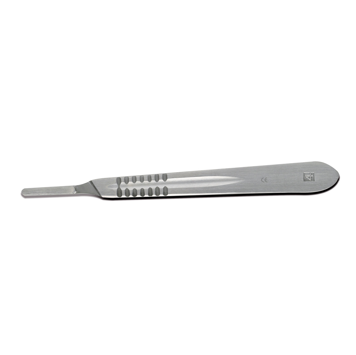 Handle for stainless steel scalpel blades size 4