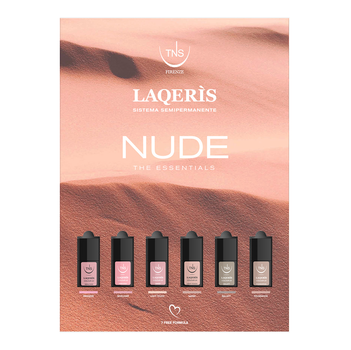 Présentoir Laqeris Nude - 6 pc