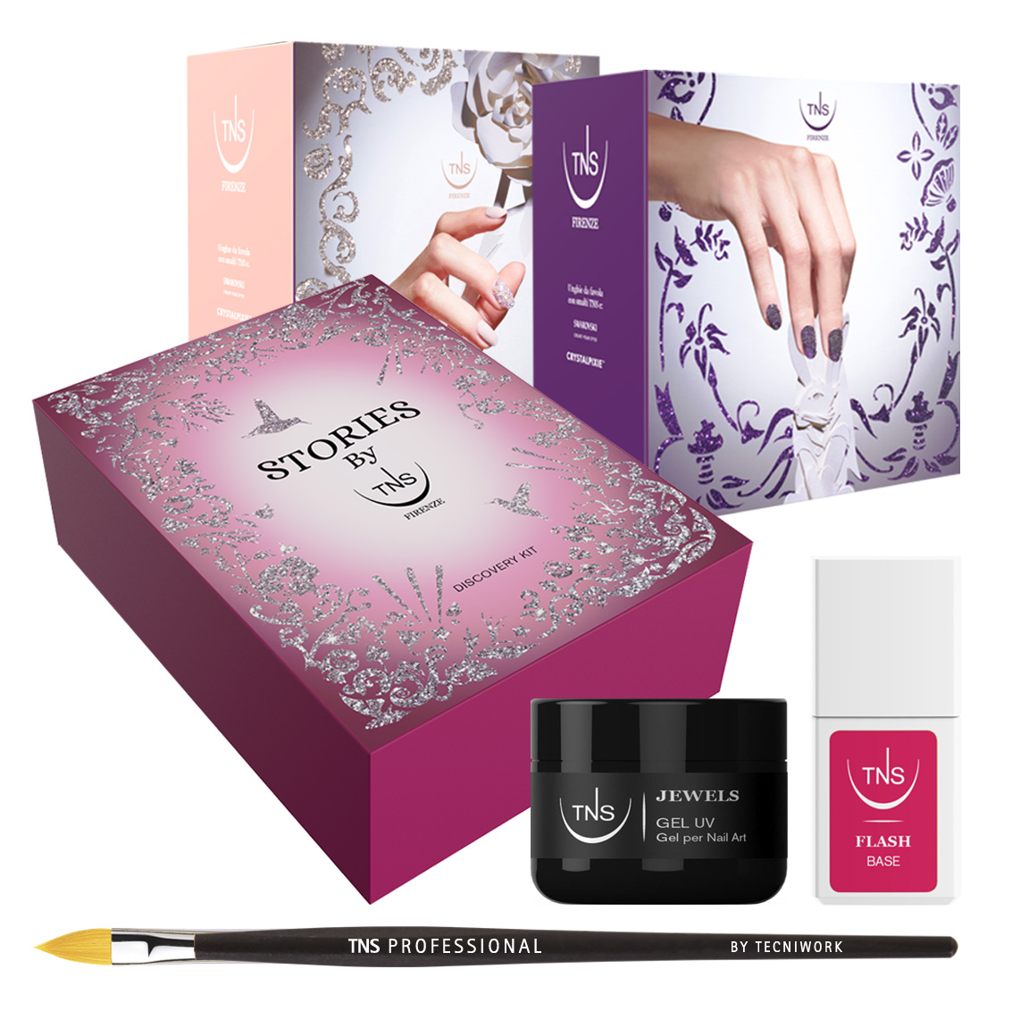 Kit di prova per Nail Art Jewels collezione cristalli Swarovski® Crystalpixie