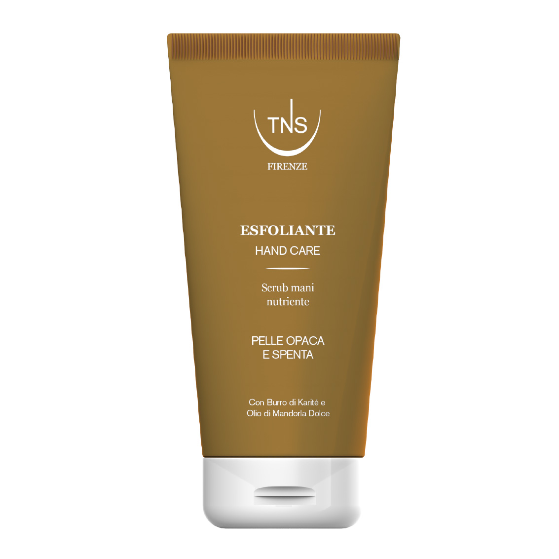 TNS Esfoliante - Exfolierende Handcreme,  Handpeeling für stumpfe und leblose Haut 200 ml