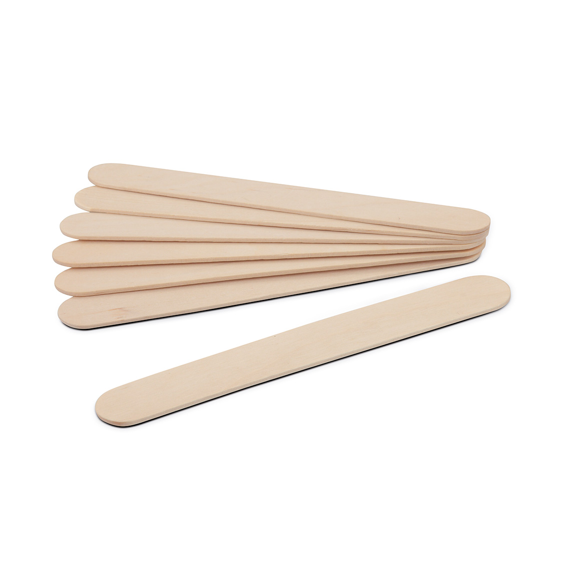 Spatules en bois jetables pour épilation avec cire 200 pc