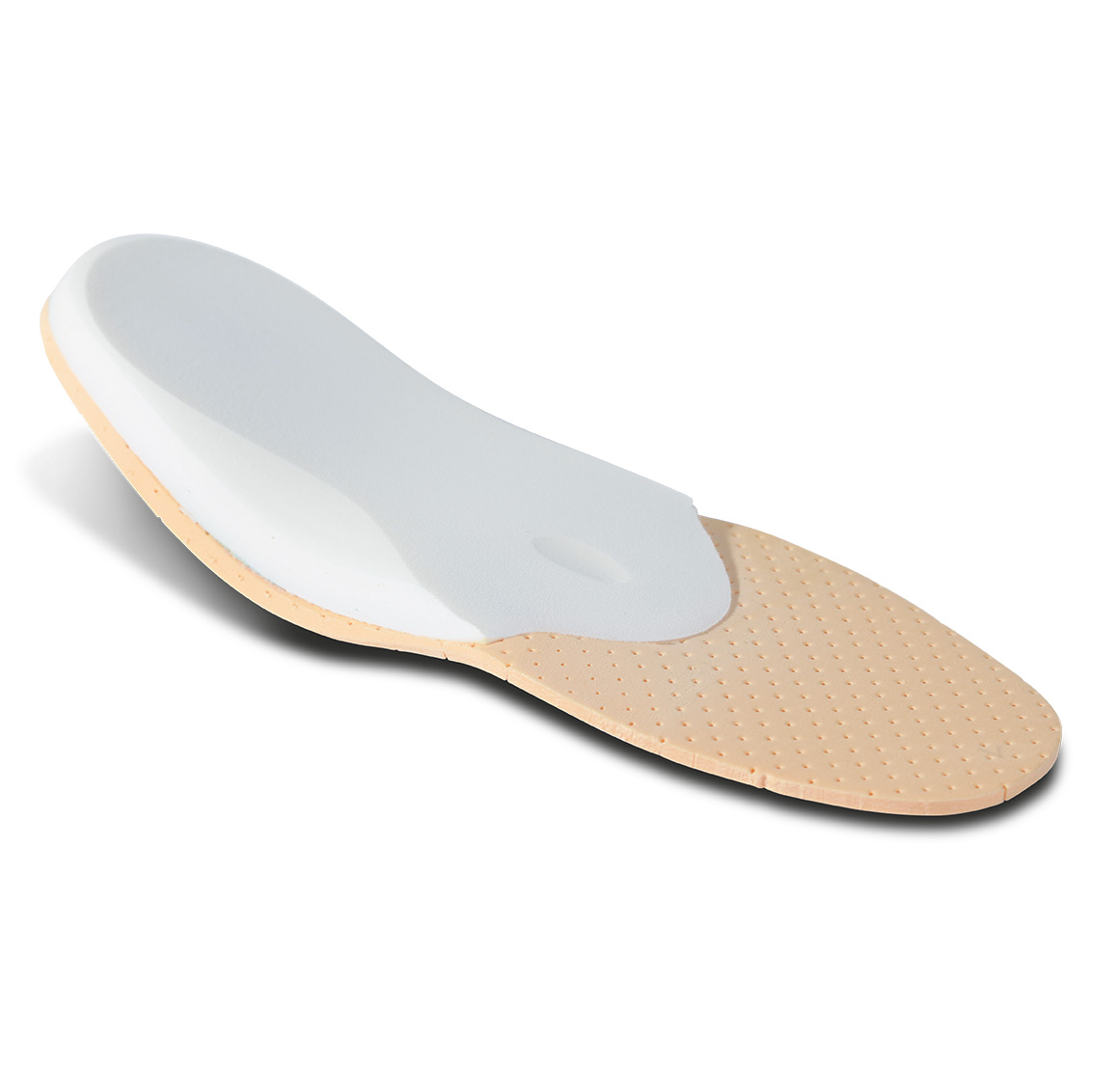 Lowered, semi-finished EVA HD insoles with drop insert - Ladies' model