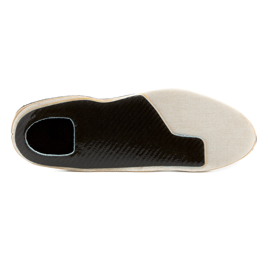 Plantilla semiacabada para tenis en resina termoformable  Talla 42/43 1 par