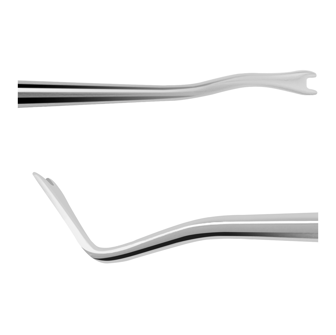 Double-ended stainless steel thread guide tool