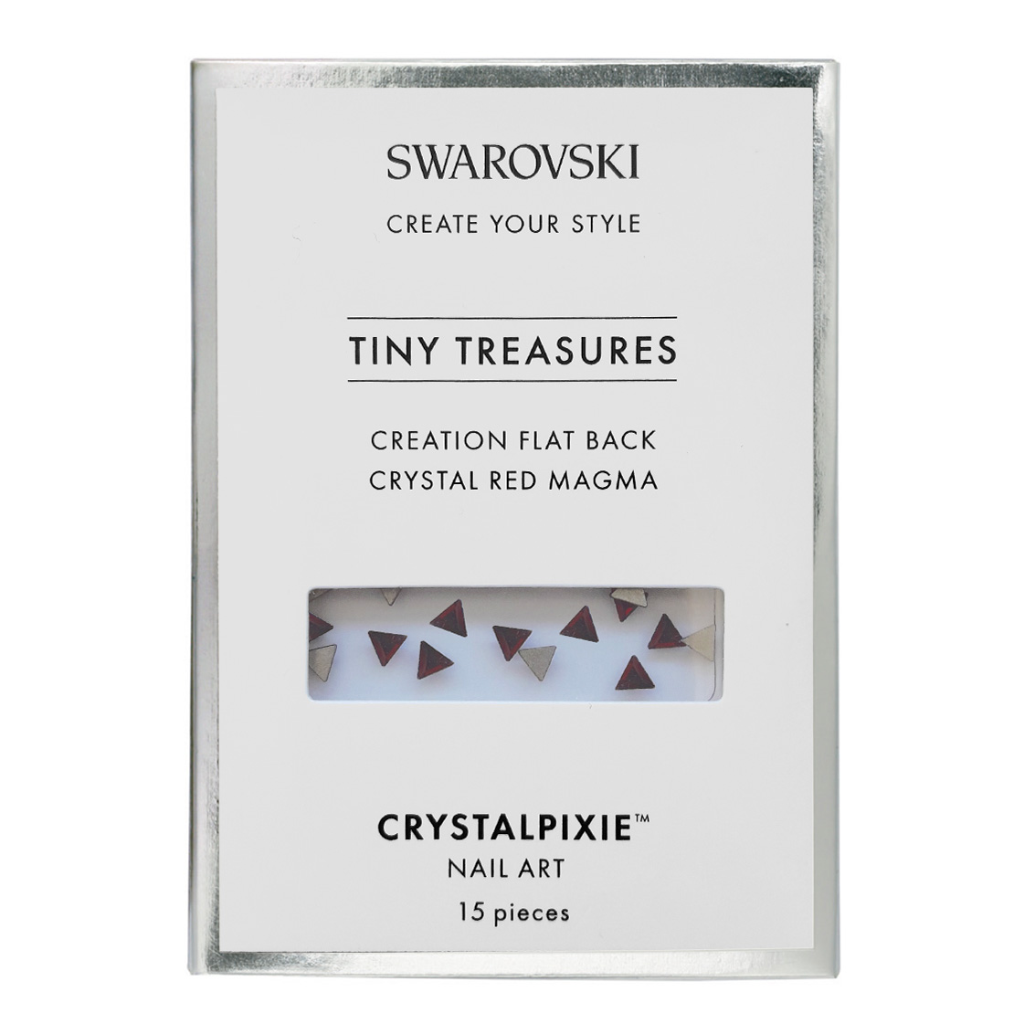 Creation Flat Back - Crystal Red Magma 15 pz - Swarovski Tiny Treasures