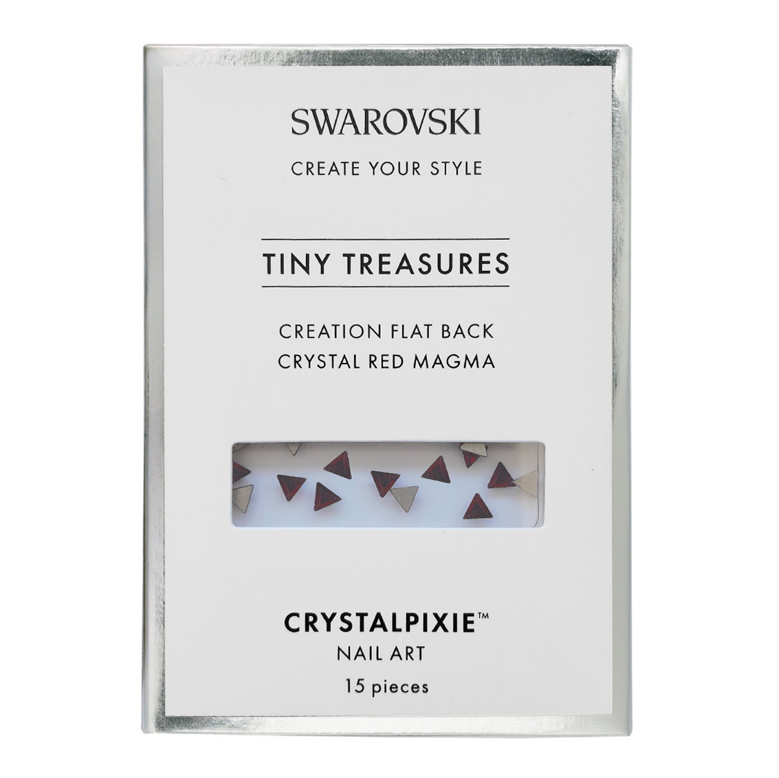 Creation Flat Back - Crystal Red Magma 15 pcs - Swarovski® Tiny Treasures