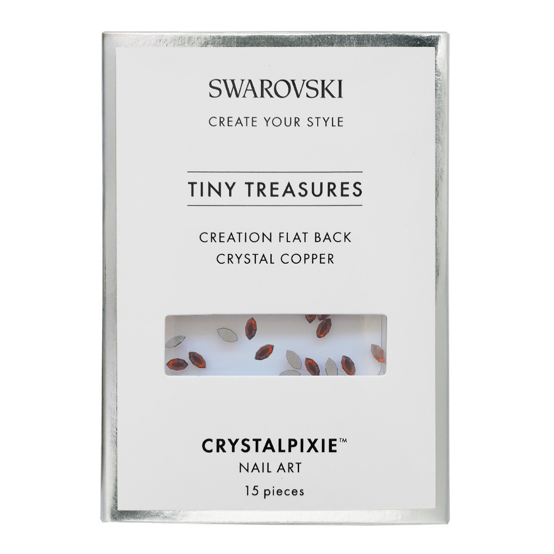 Creation Flat Back - Kristall Copper 15 Stück - Swarovski® Tiny Treasures
