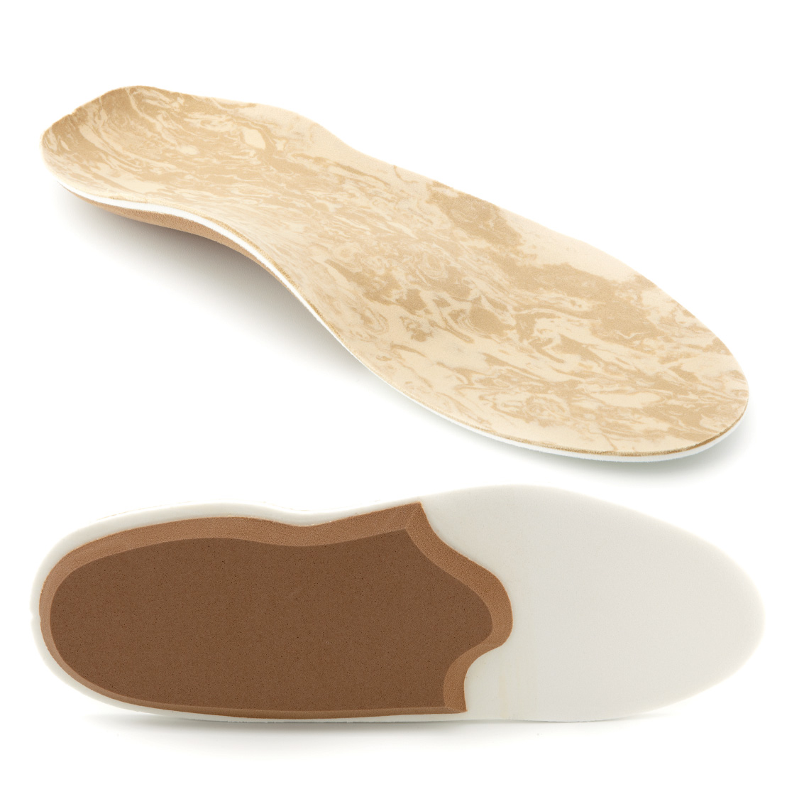 Stabilising insoles to be thermoformed