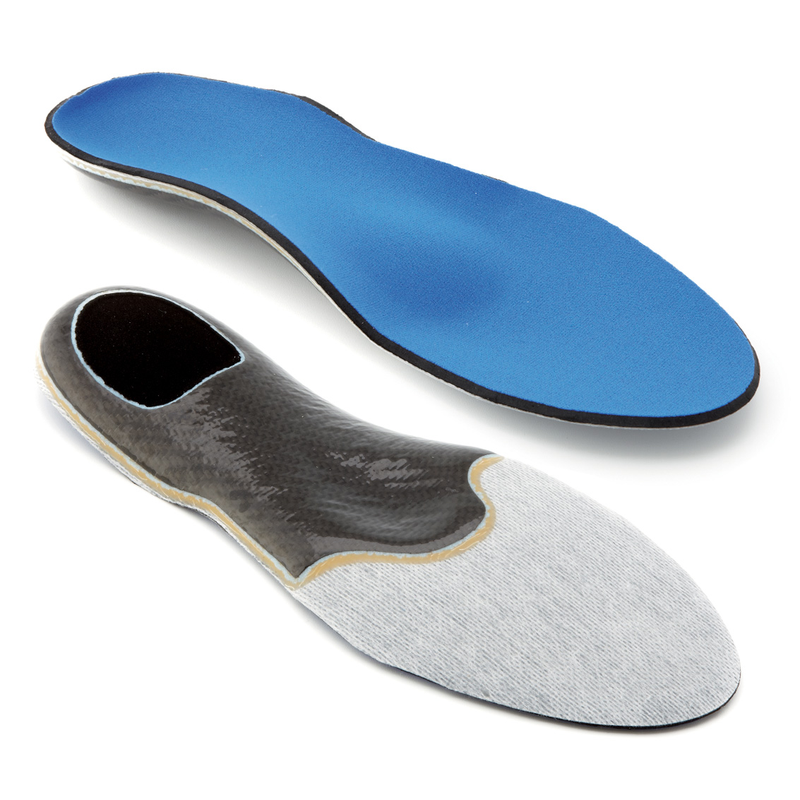 Run thermoformed insoles