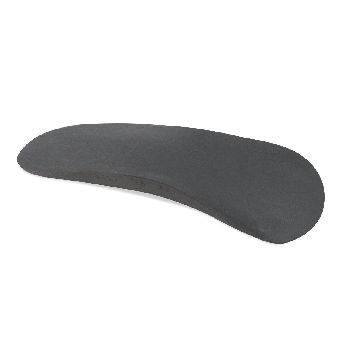 ¾ length active charcoal insoles