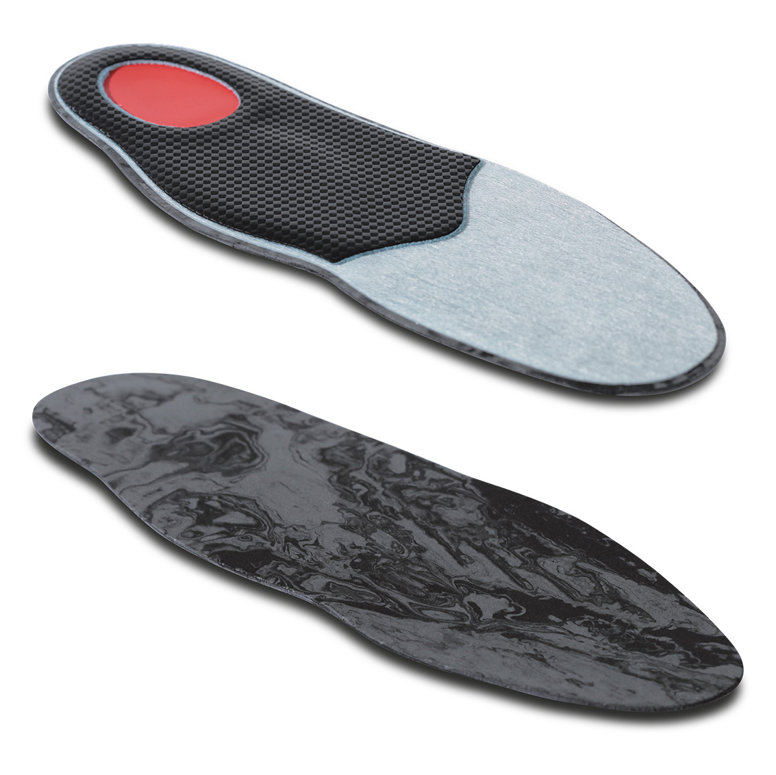 Semi-finished resin insoles for thermoforming