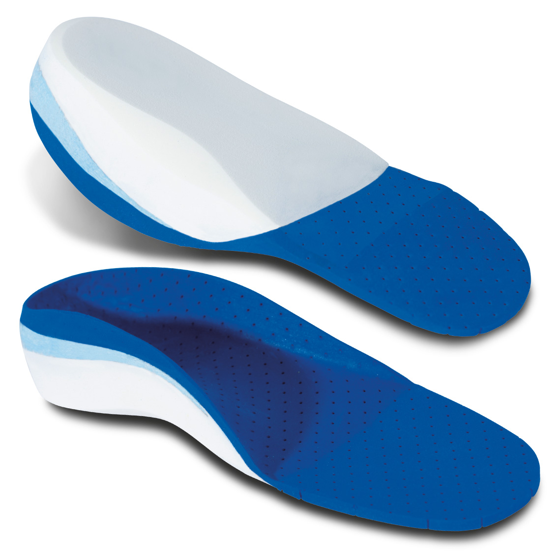 Lowered, semi-finished insoles with 3/4 EVA HD wrap-around base - KIDS model