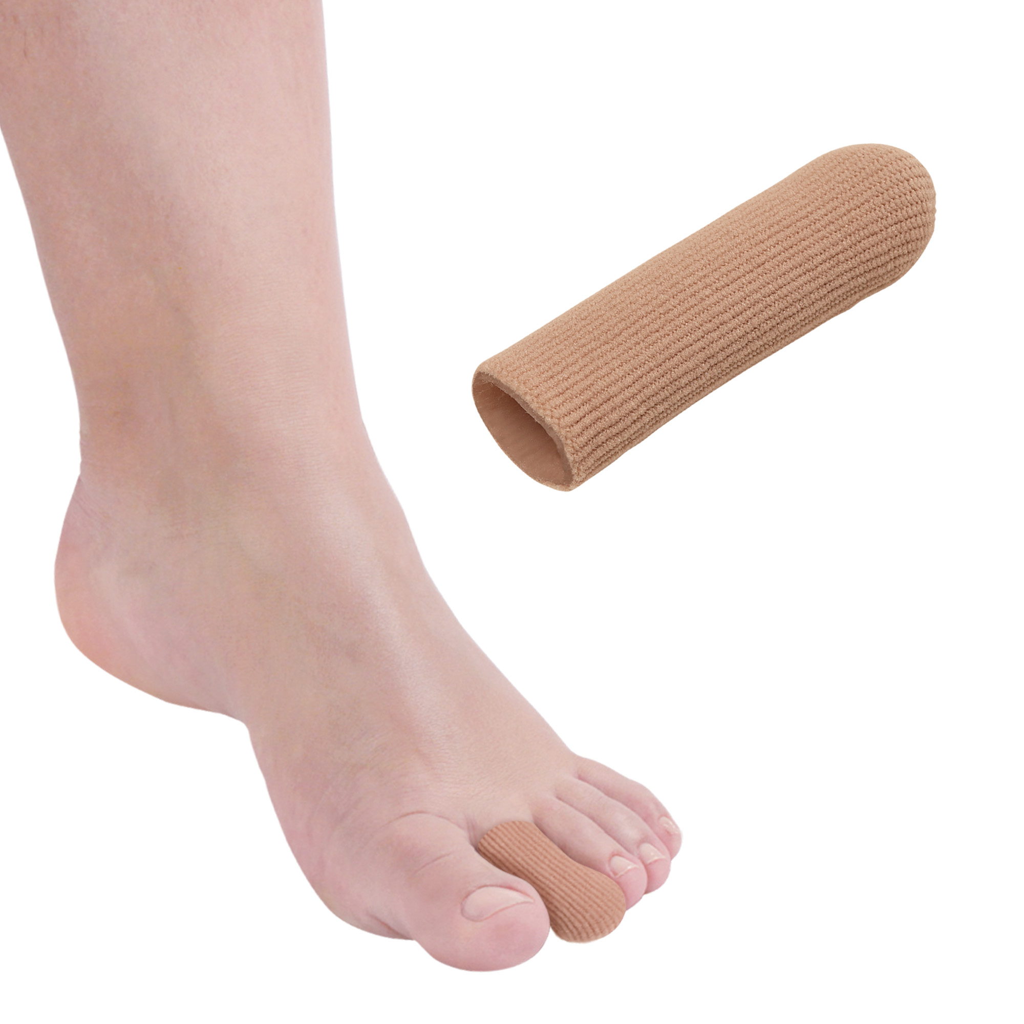 Cappuccio protettivo per dita dei piedi in tessuto e in Tecniwork Polymer Gel