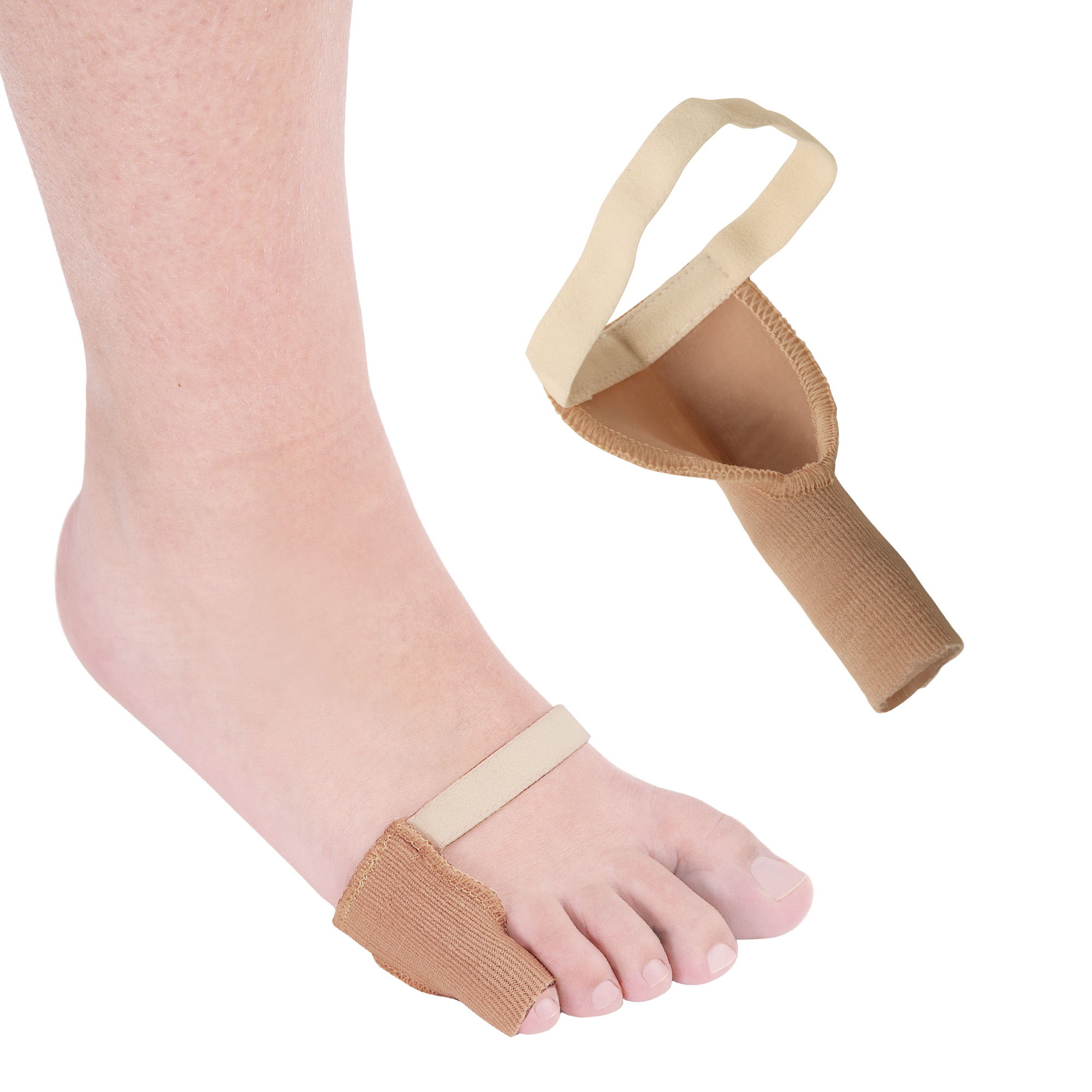 Protective bandage for 5th toe in fabric and Tecniwork Polymer Gel