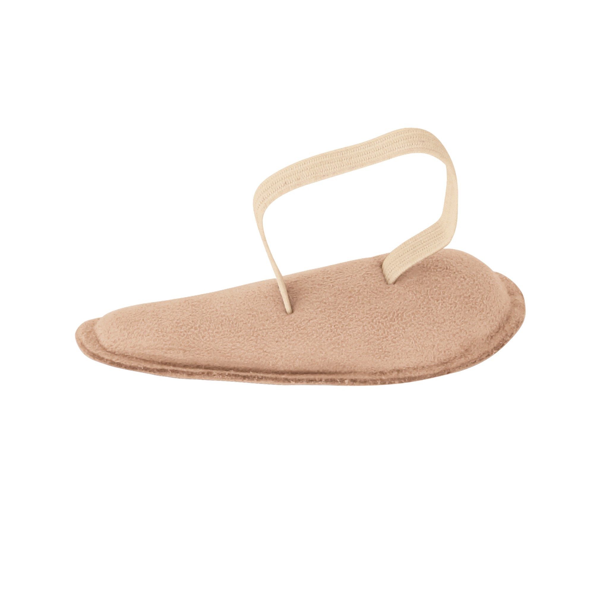 Suede covered toe cushion 1 pair