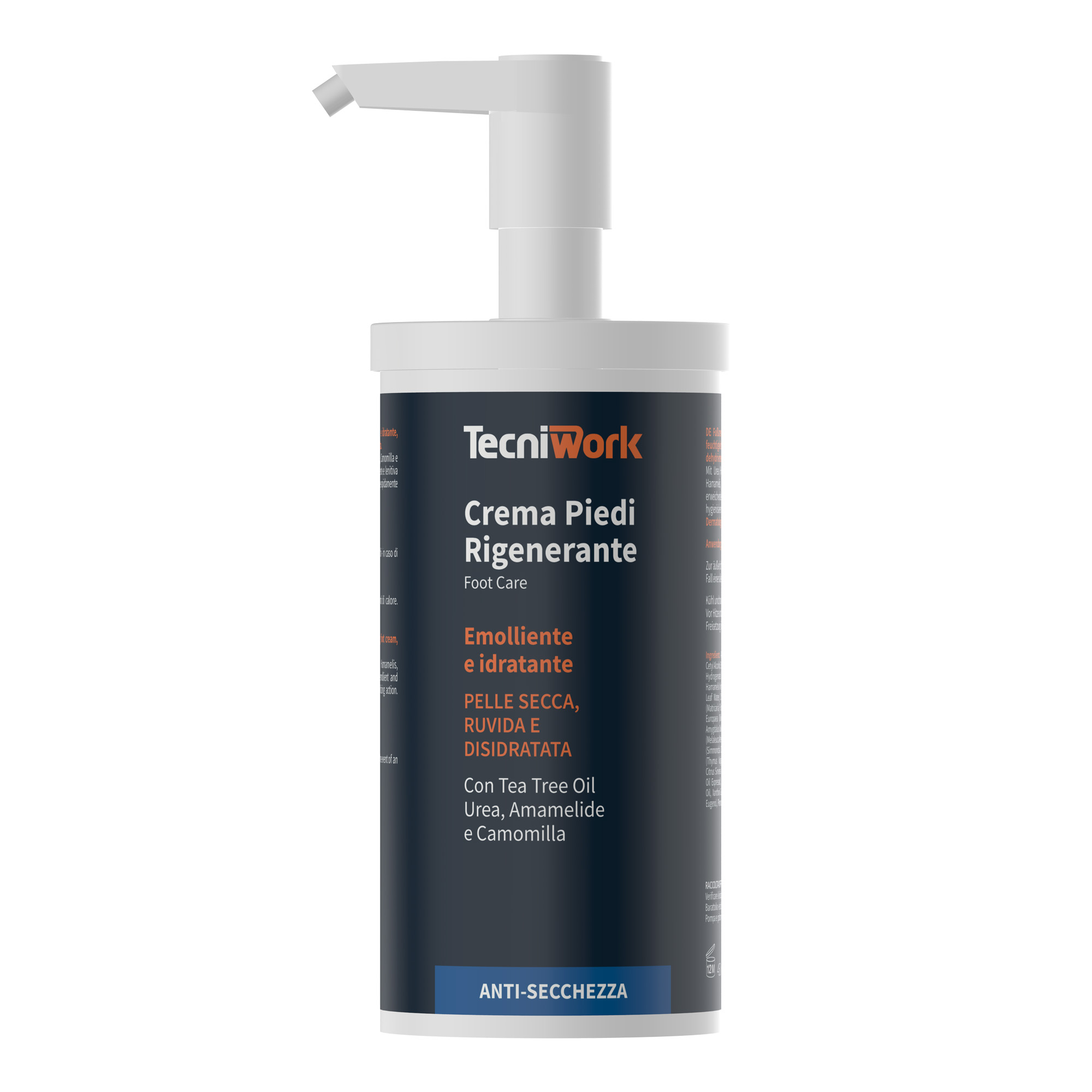 Crema piedi rigenerante, emolliente e idratante 450 ml