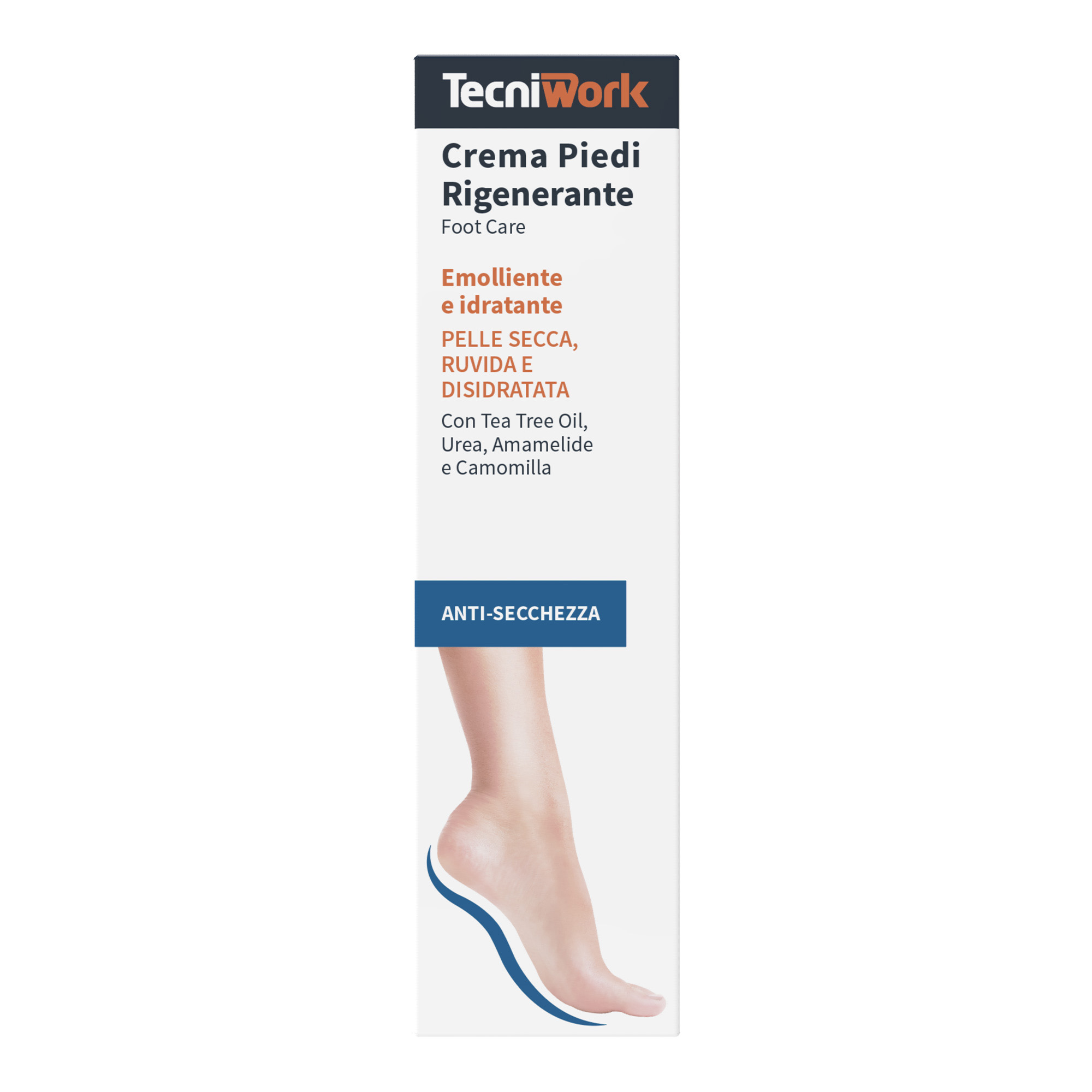 Crème pour les pieds régénérante, adoucissante et hydratante 75 ml