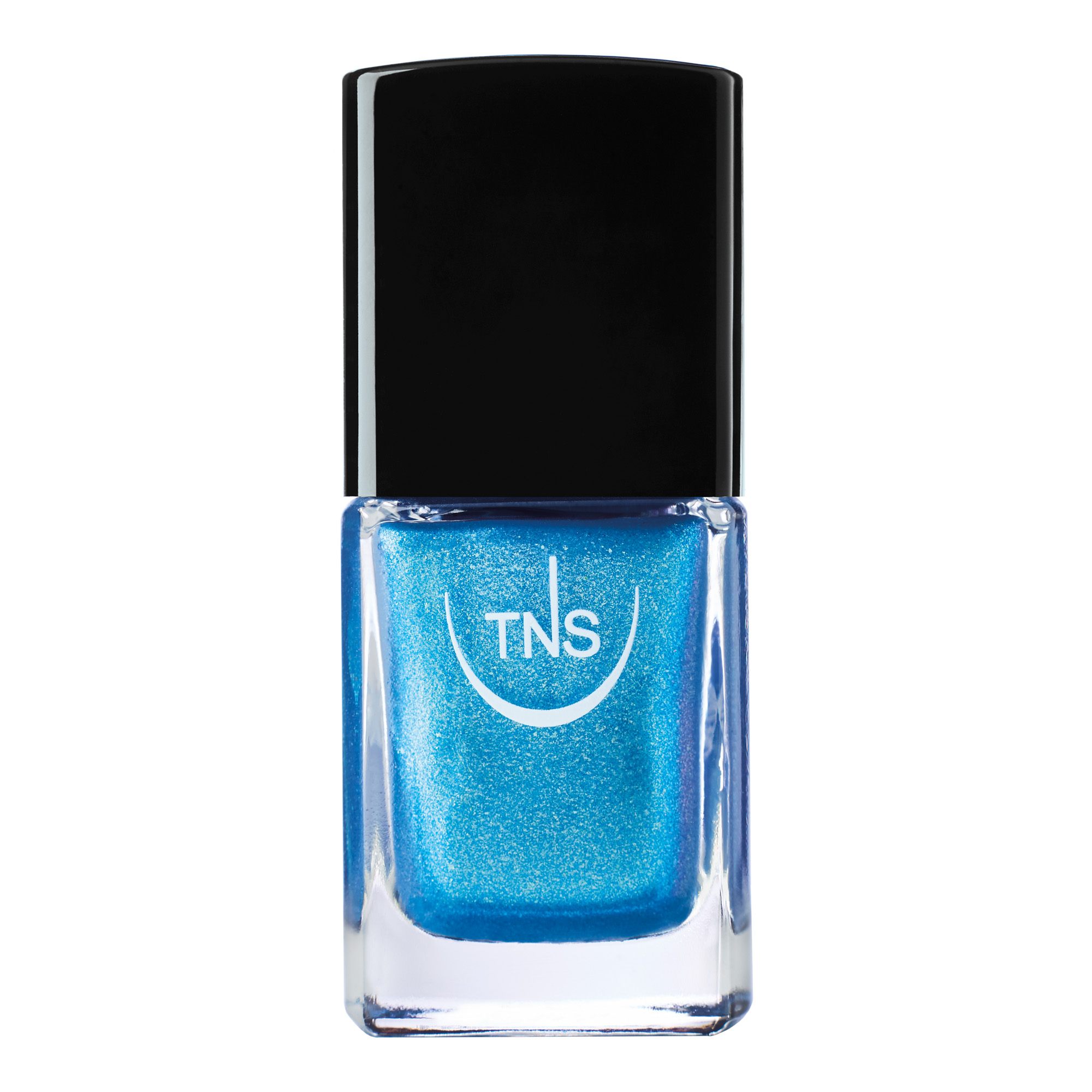 Vernis ongles Sirena bleu métallique 10 ml TNS