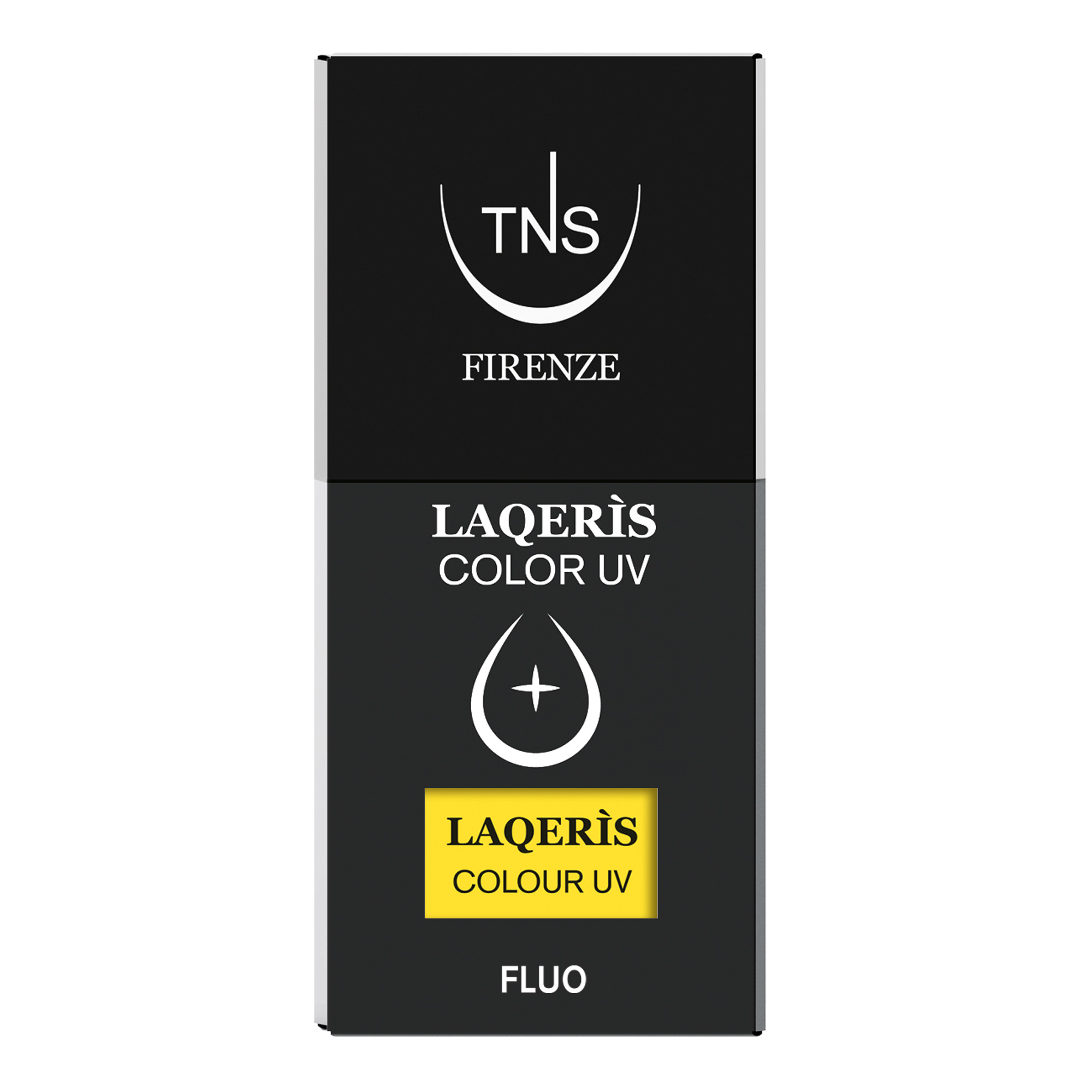 Semi-permanent nail polish Yellow Fluo 10 ml Laqerìs TNS