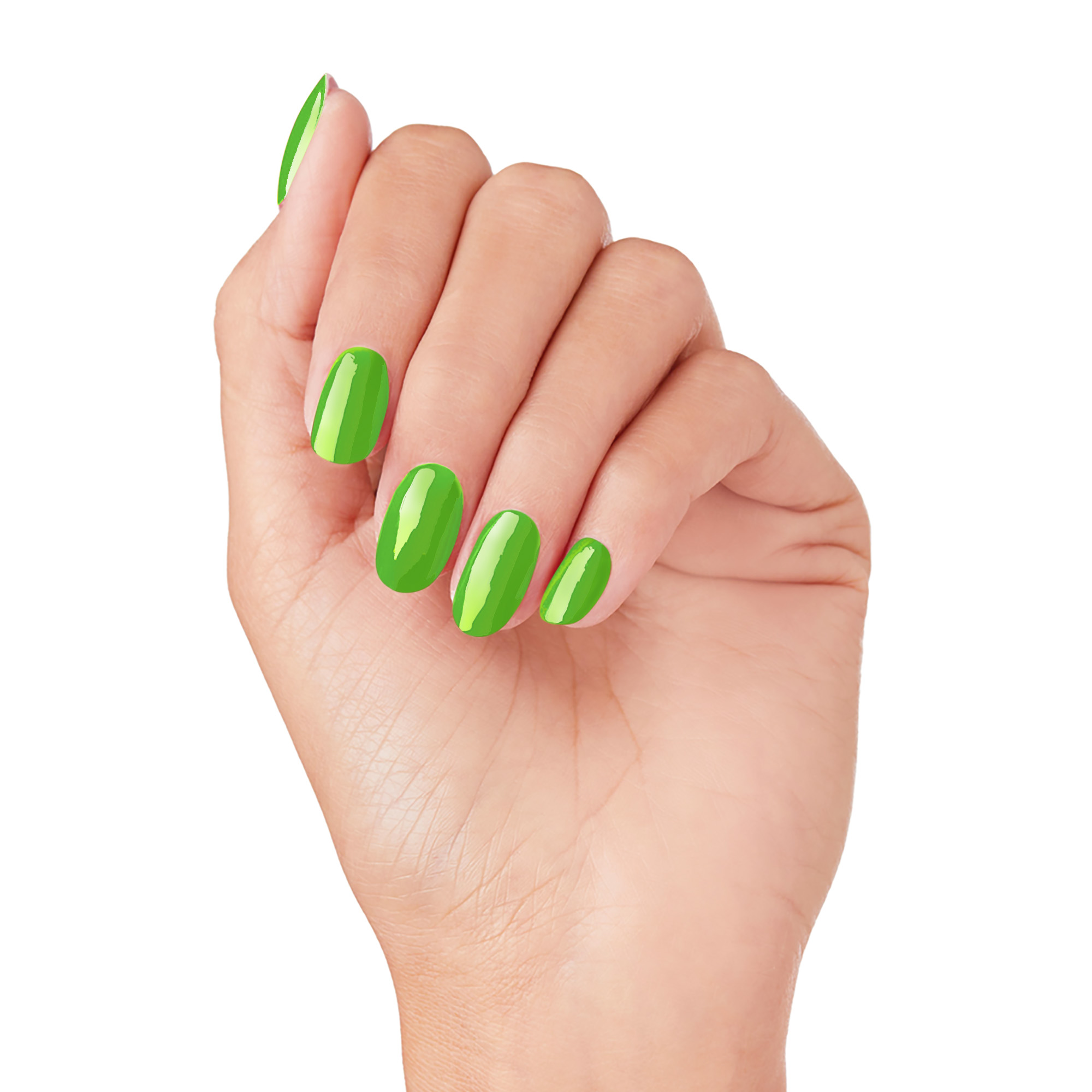 Semi-permanent nail polish Green Fluo 10 ml Laqerìs TNS