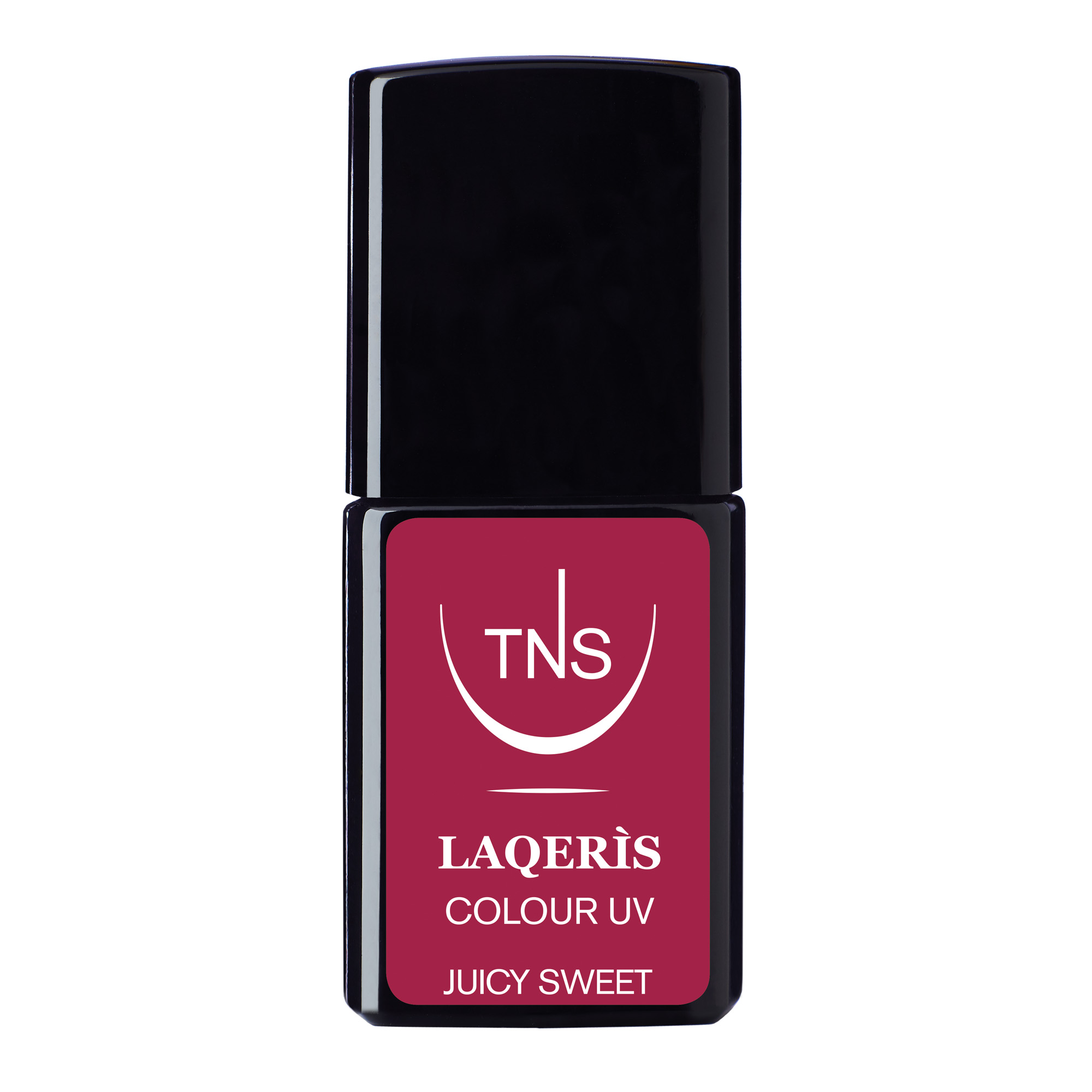 Semi-permanent nail polish red Juicy Sweet 10 ml Laqerìs TNS