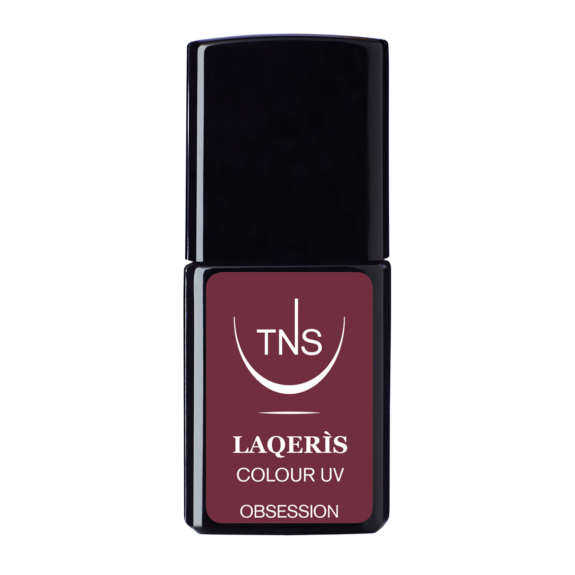 Vernis à ongles semi-permanent bordeaux Obsession 10 ml Laqerìs TNS