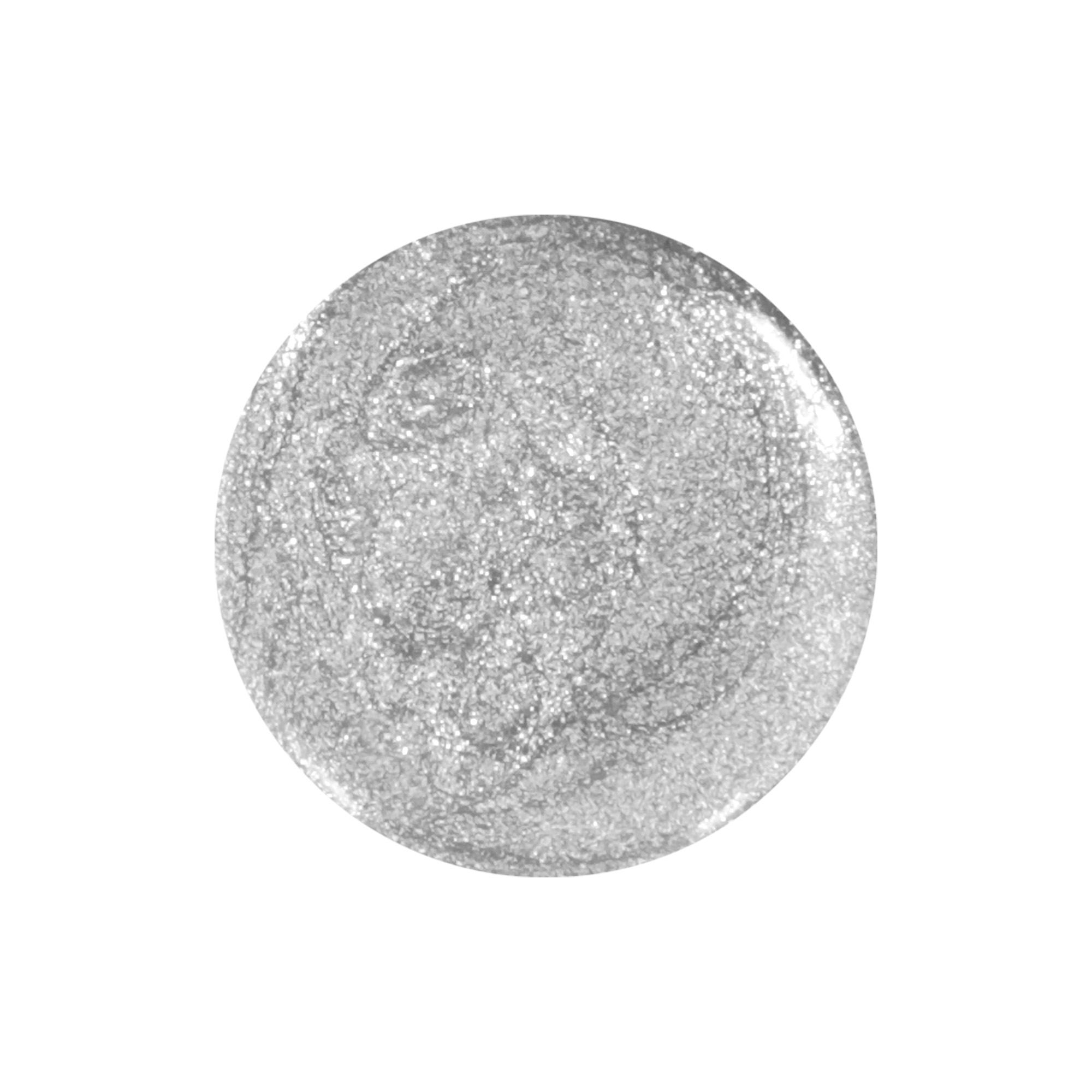 Semi-permanenter Nagellack Silver Glitter 10 ml Laqerìs TNS
