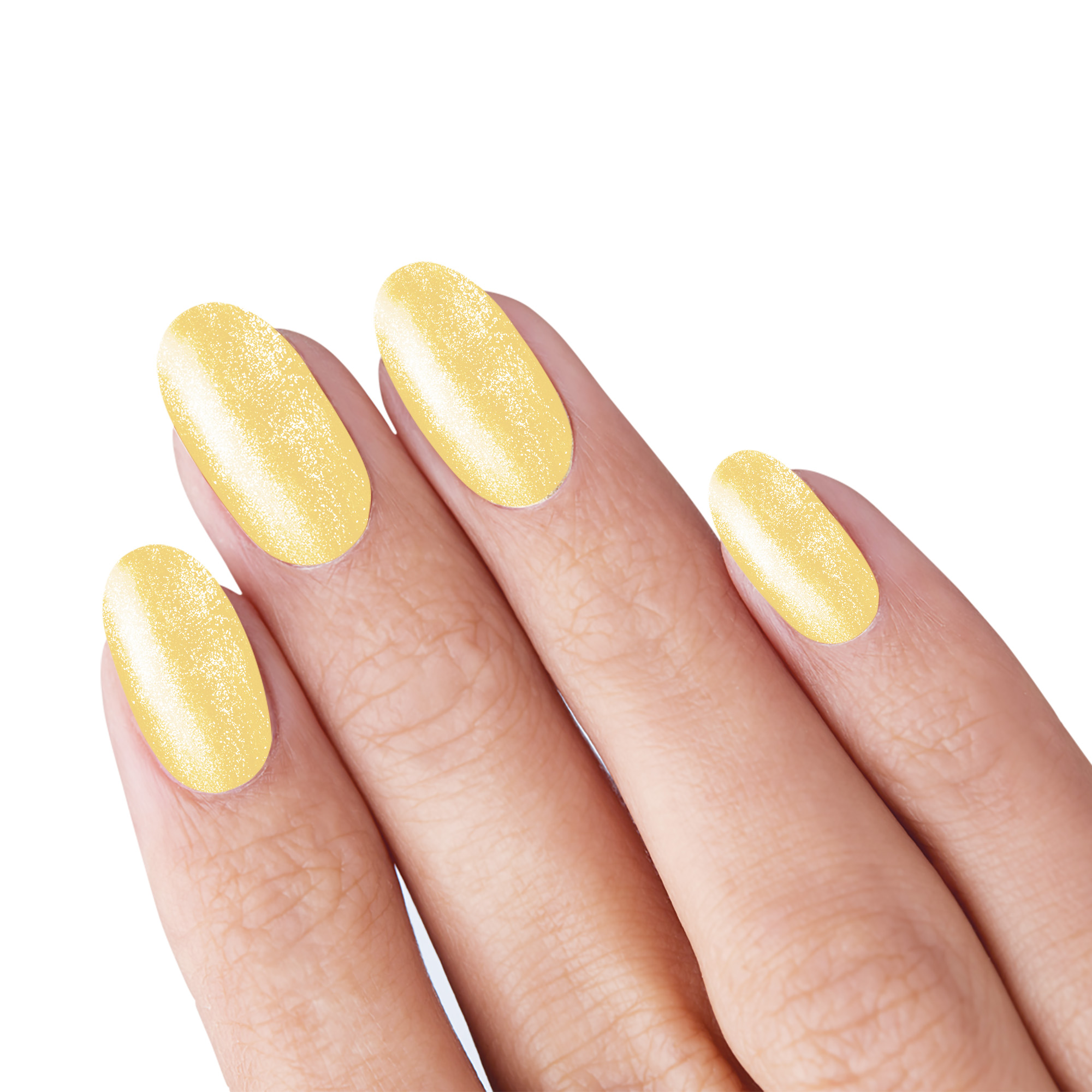 Semi-permanent nail polish Gold Glitter 10 ml Laqerìs TNS