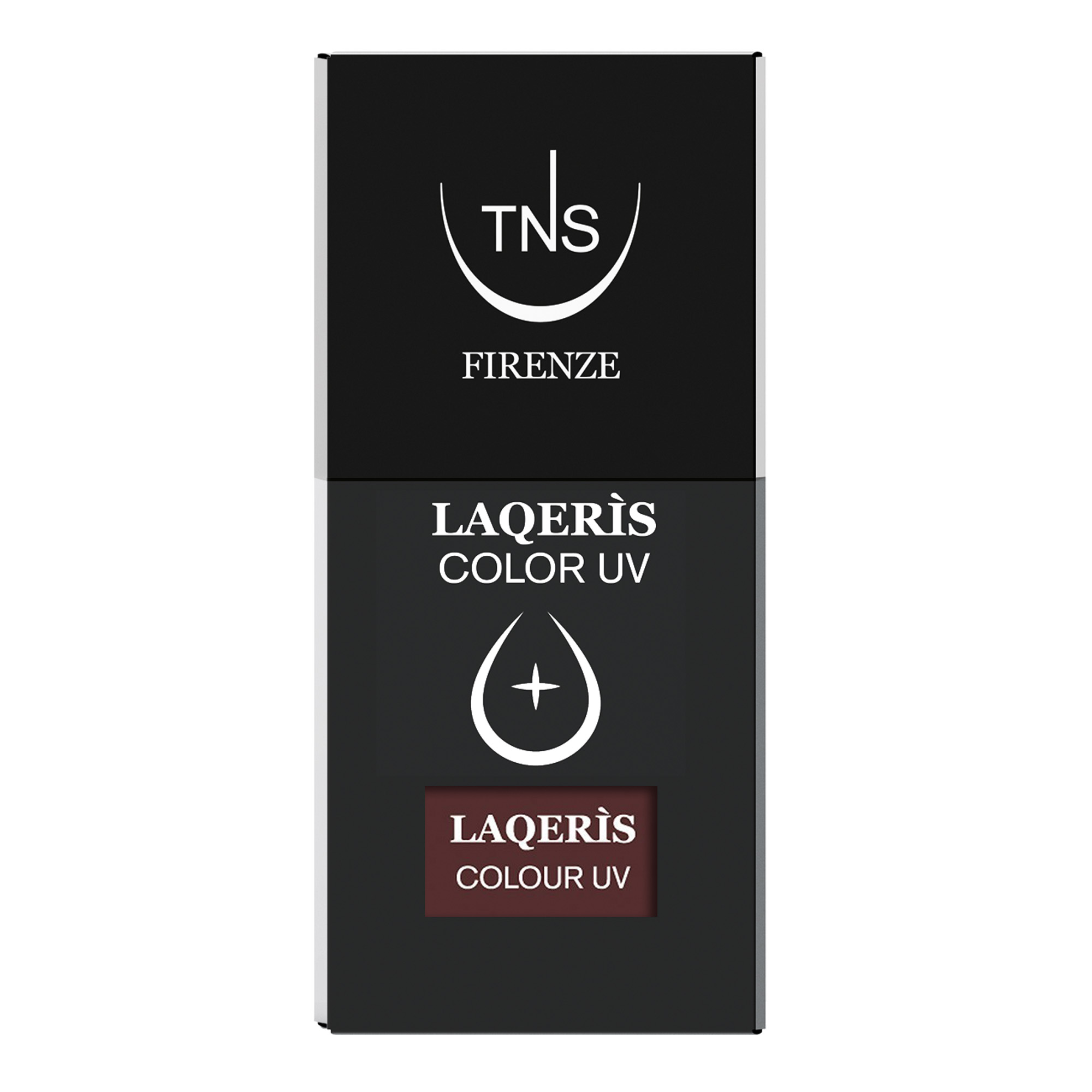 Vernis à ongles semi-permanent bordeaux Aubergine 10 ml Laqerìs TNS