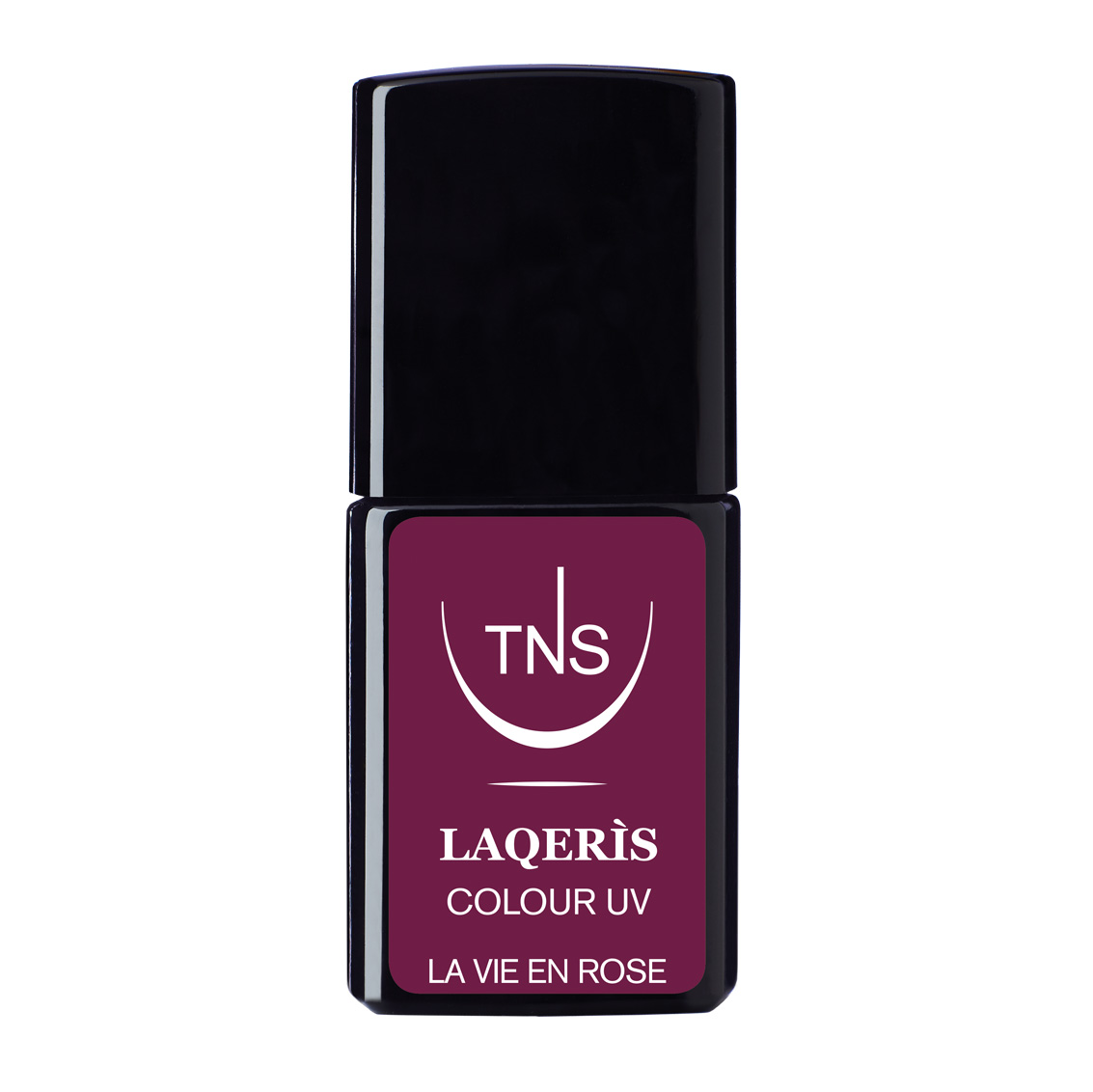 Smalto semipermanente bordeaux La Vie en Rose 10 ml Laqerìs TNS