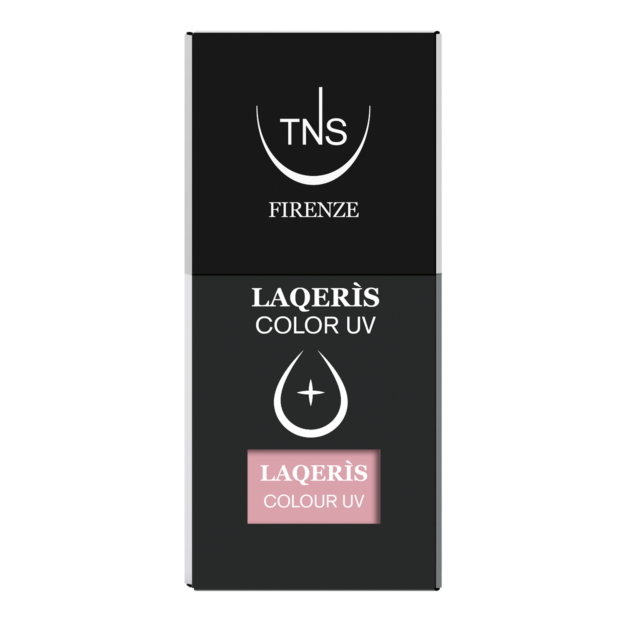 Semi-permanent nail polish light beige Naked 10 ml Laqerìs TNS