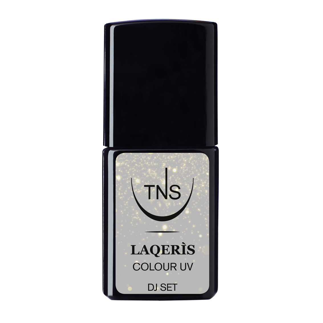Semi-permanent nail polish light grey metallic Dj Set 10 ml Laqerìs TNS