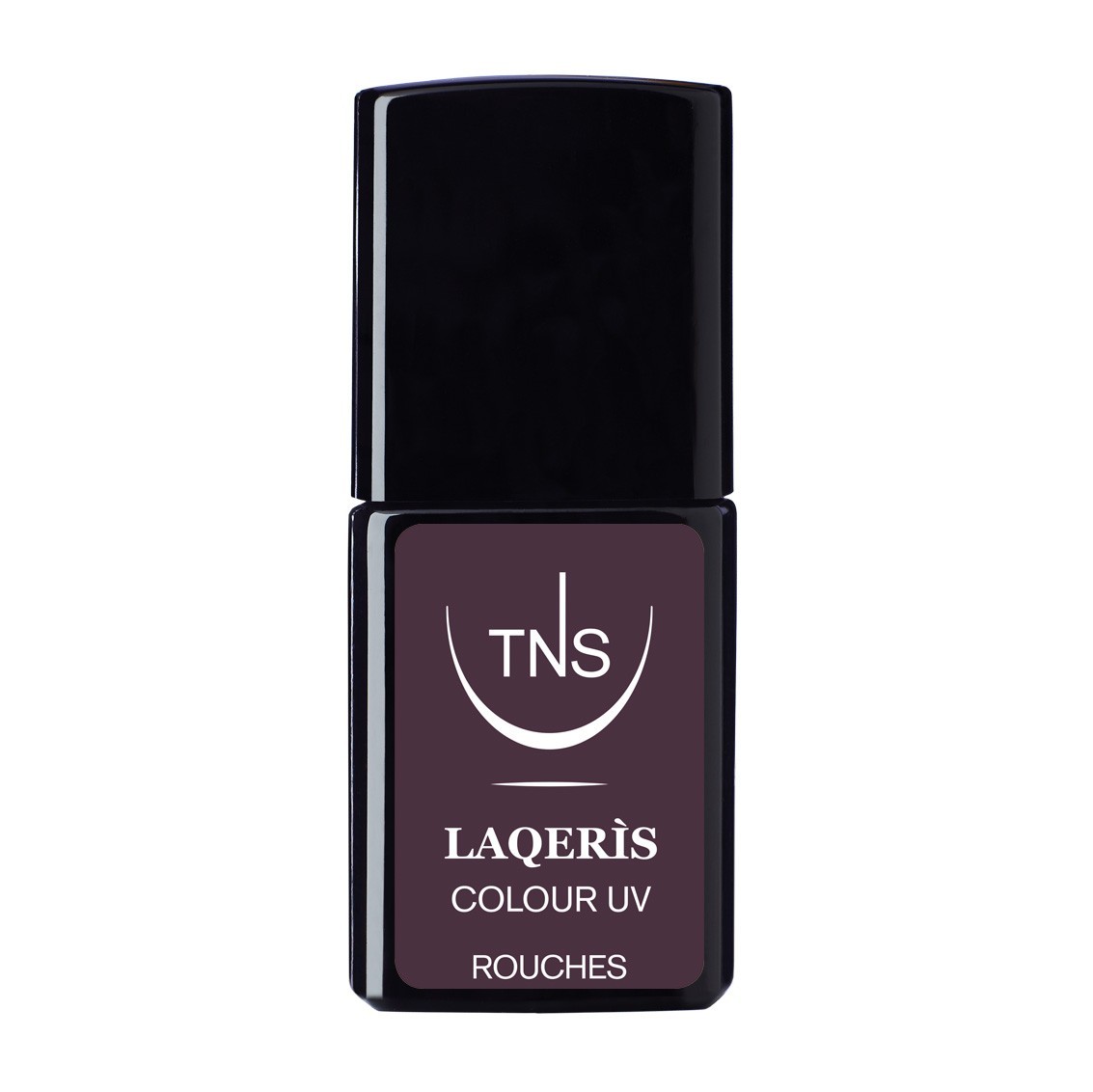 Vernis à ongles semi-permanent violet foncé Rouches 10 ml Laqerìs TNS