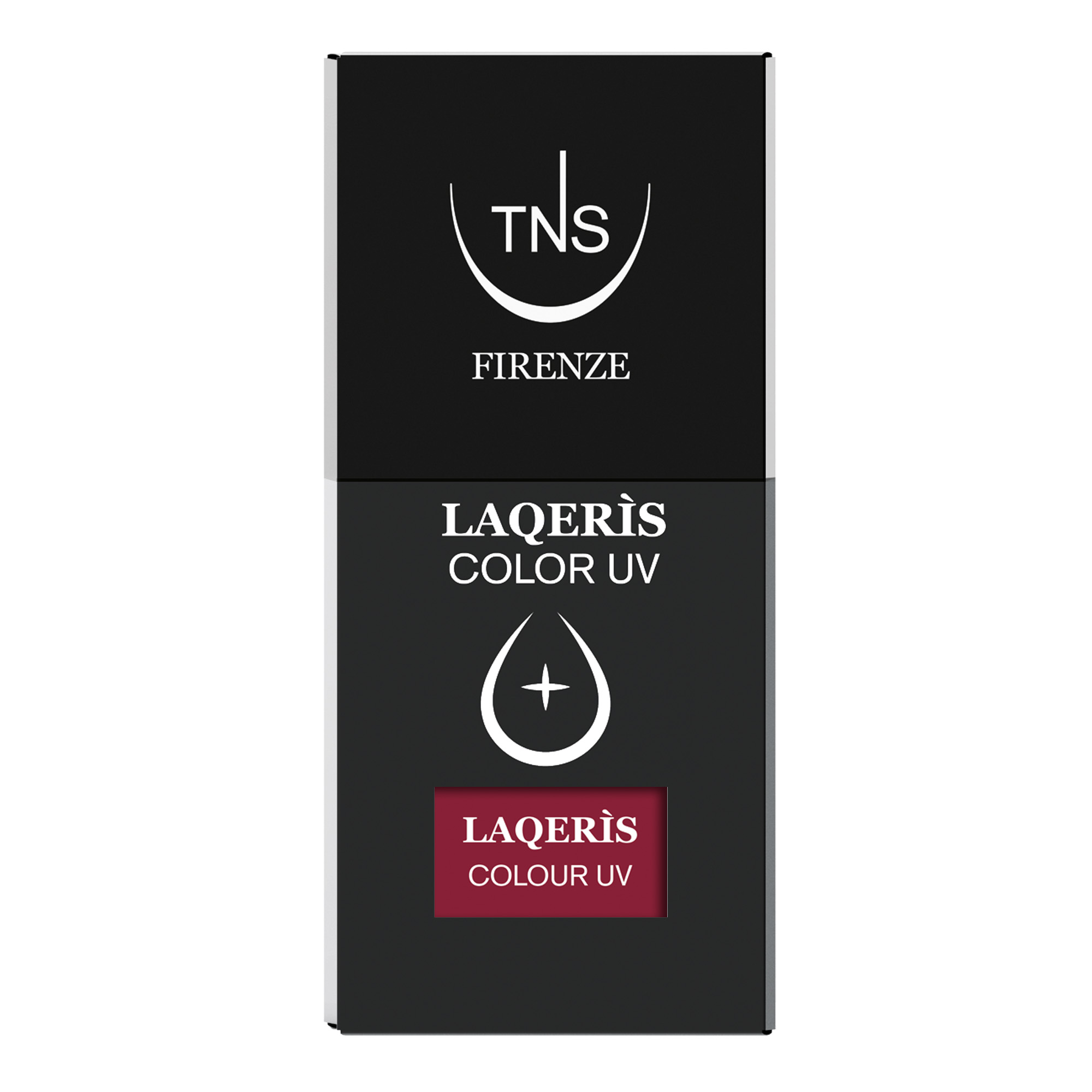 Semi-permanent Nail Polish dark red Ballerine 10 ml Laqerìs TNS