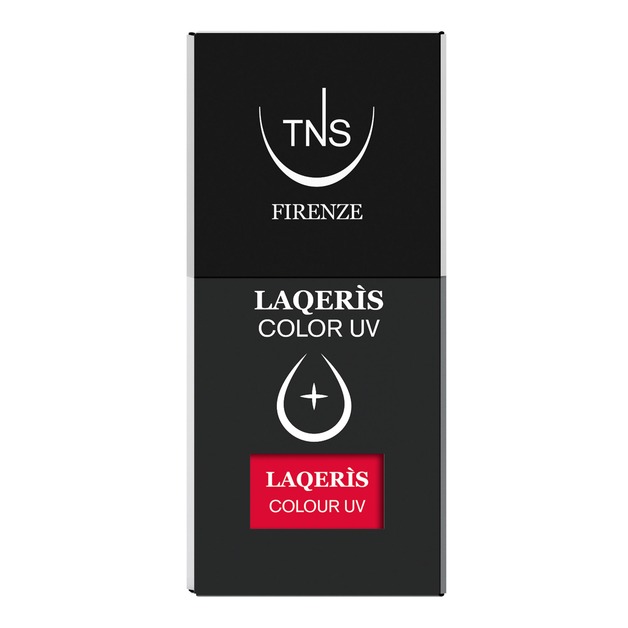 Semi-permanent nail polish red Bijoux 10 ml Laqerìs TNS