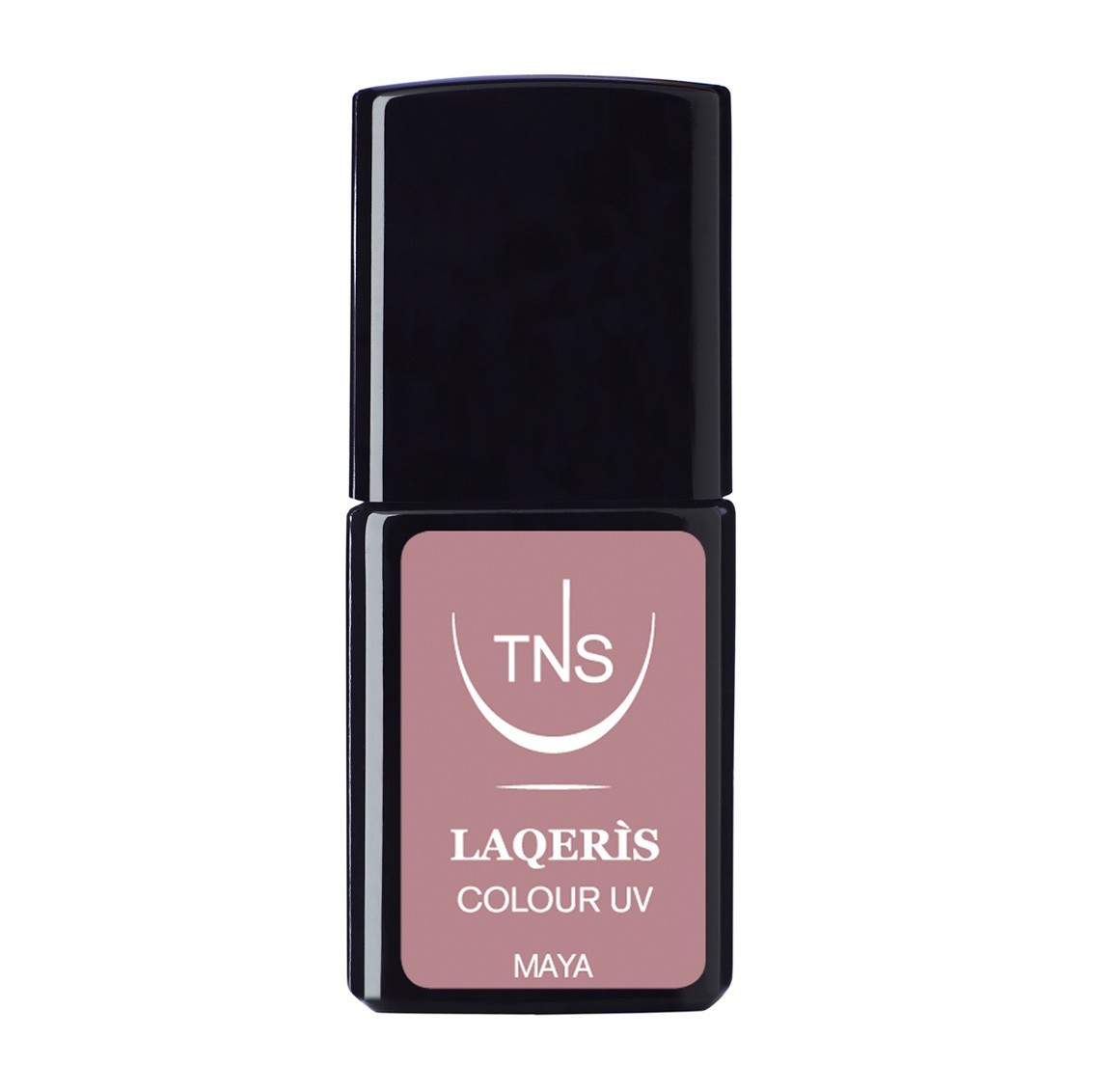 Semi-permanent nail polish pink nude intense Maya 10 ml Laqerìs TNS