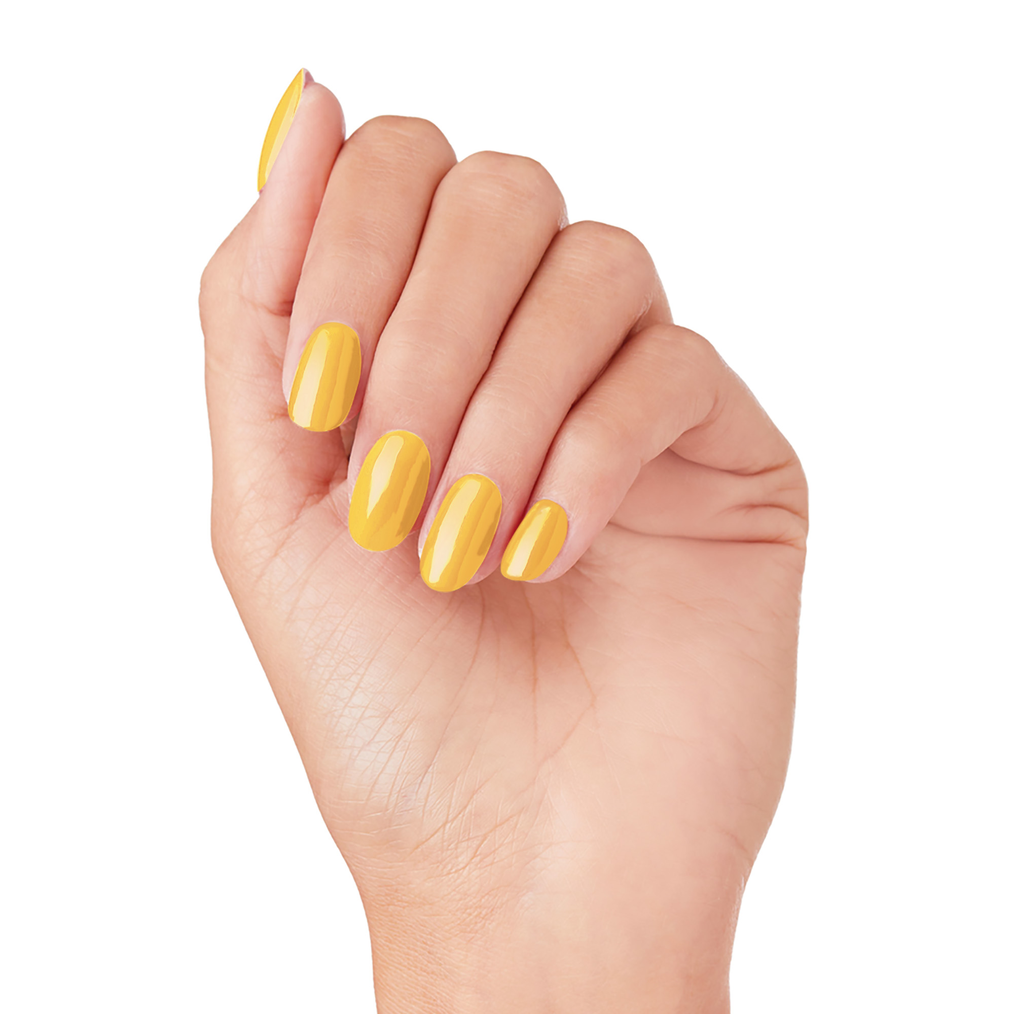 Semi-permanent nail polish yellow ochre  Atena 10 ml Laqerìs TNS