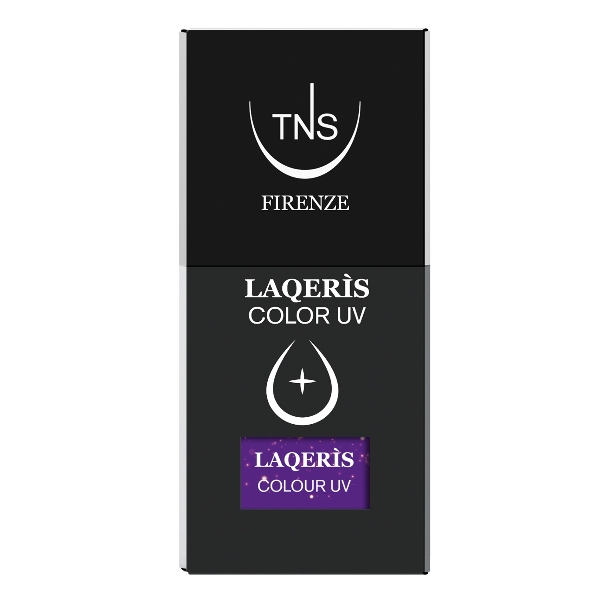 Semi-permanent nail polish metallic violet Dedalo 10 ml Laqerìs TNS