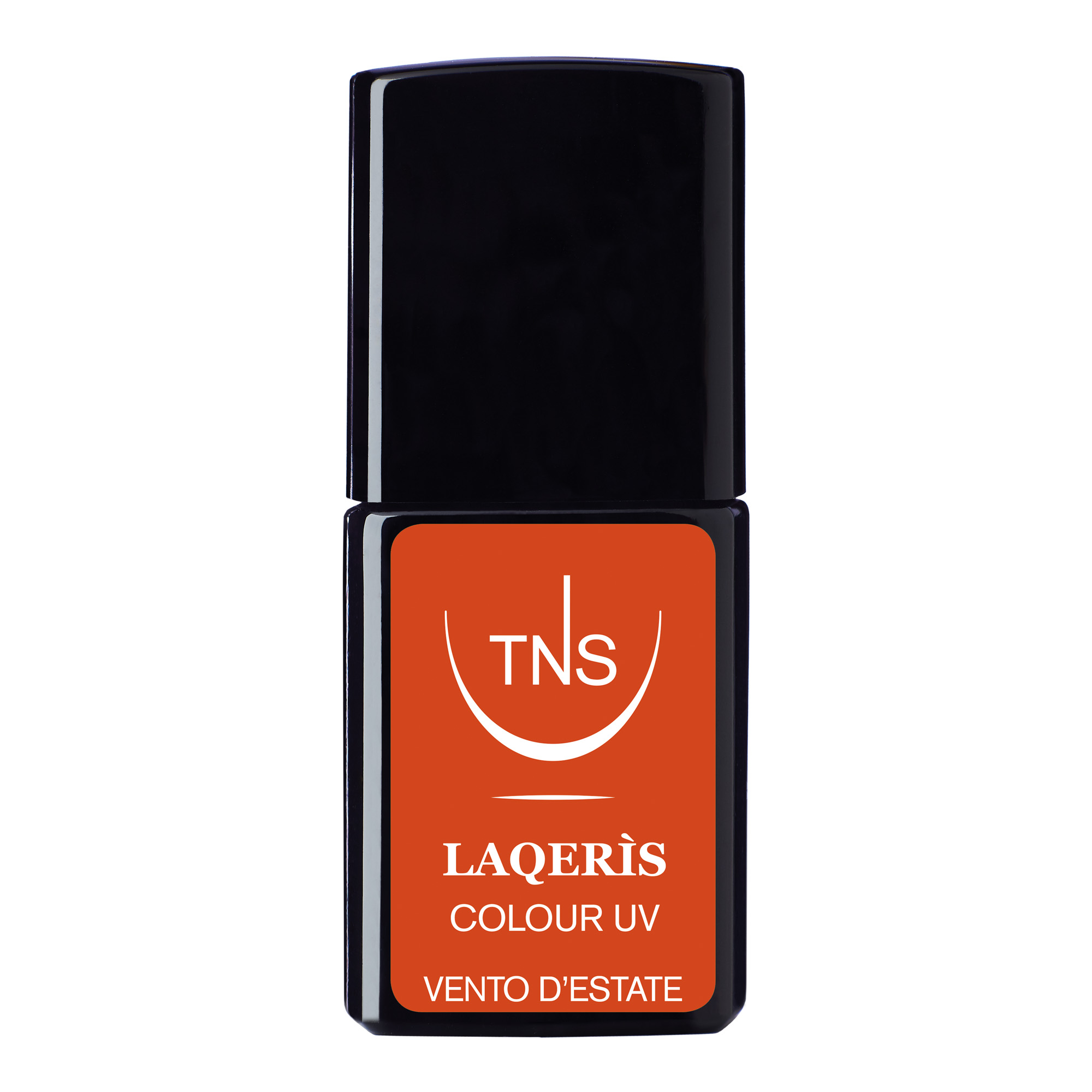 Semi-permanent nail polish deep orange Vento d'Estate 10 ml Laqerìs TNS