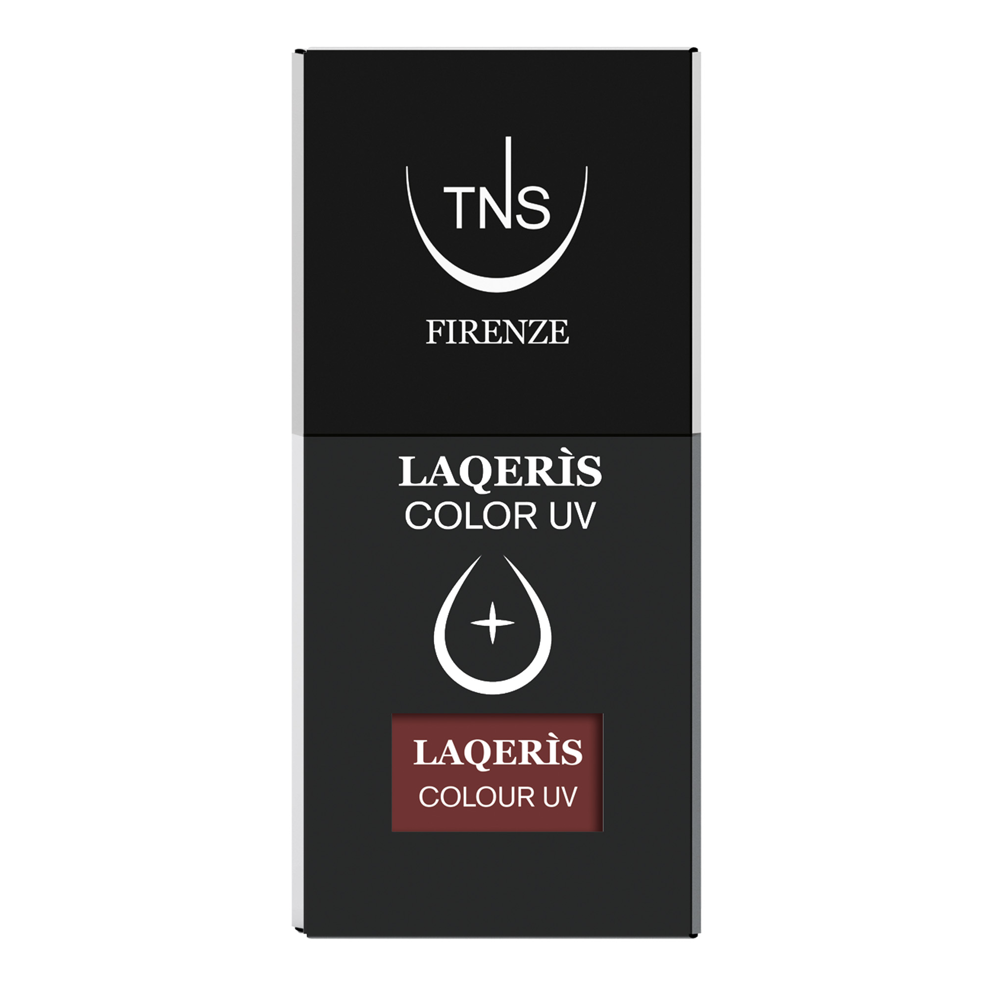 Semi-permanent nail polish dark red Ricordo 10 ml Laqerìs TNS